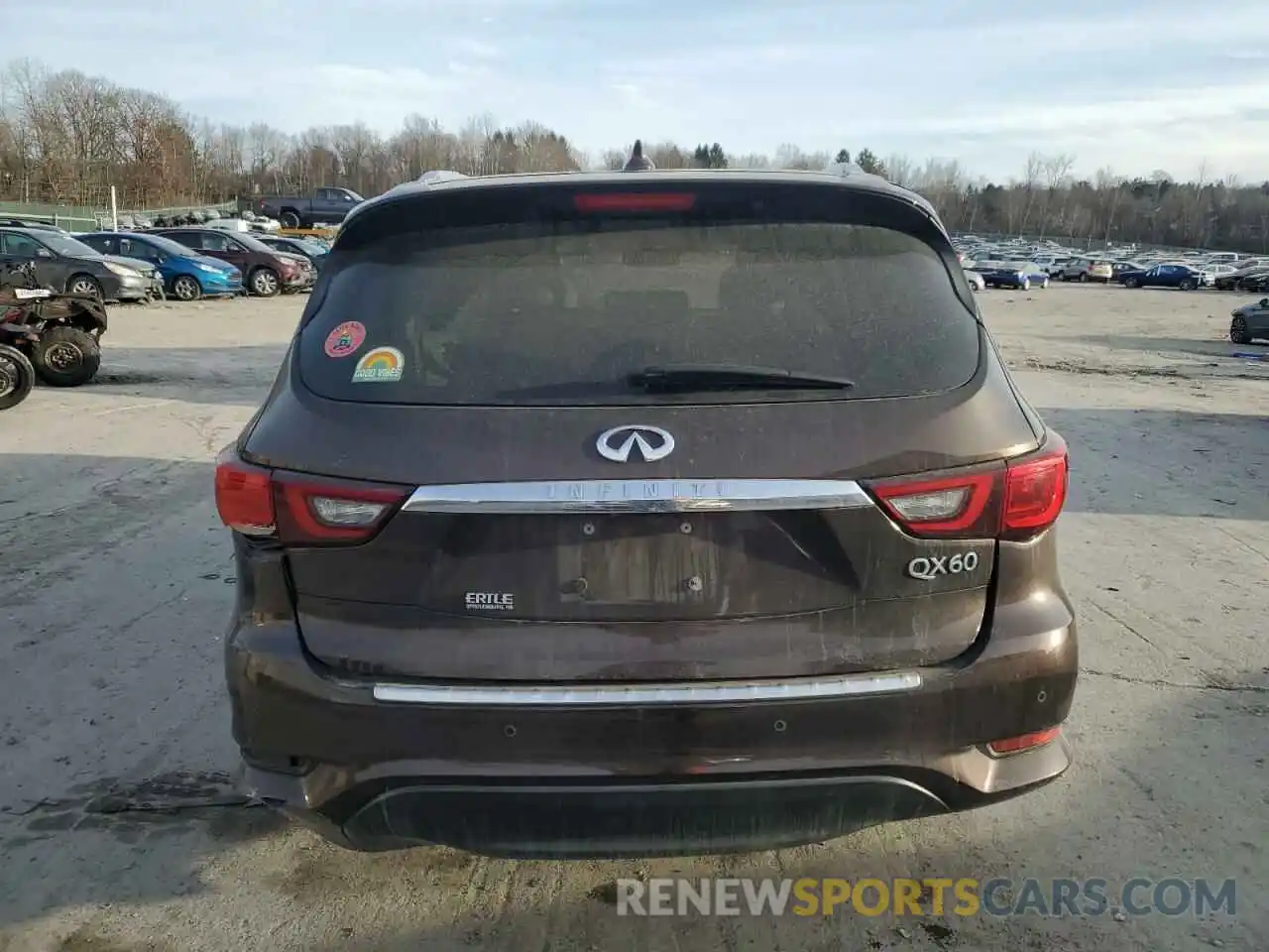 6 Photograph of a damaged car 5N1DL0MM7KC504516 INFINITI QX60 2019