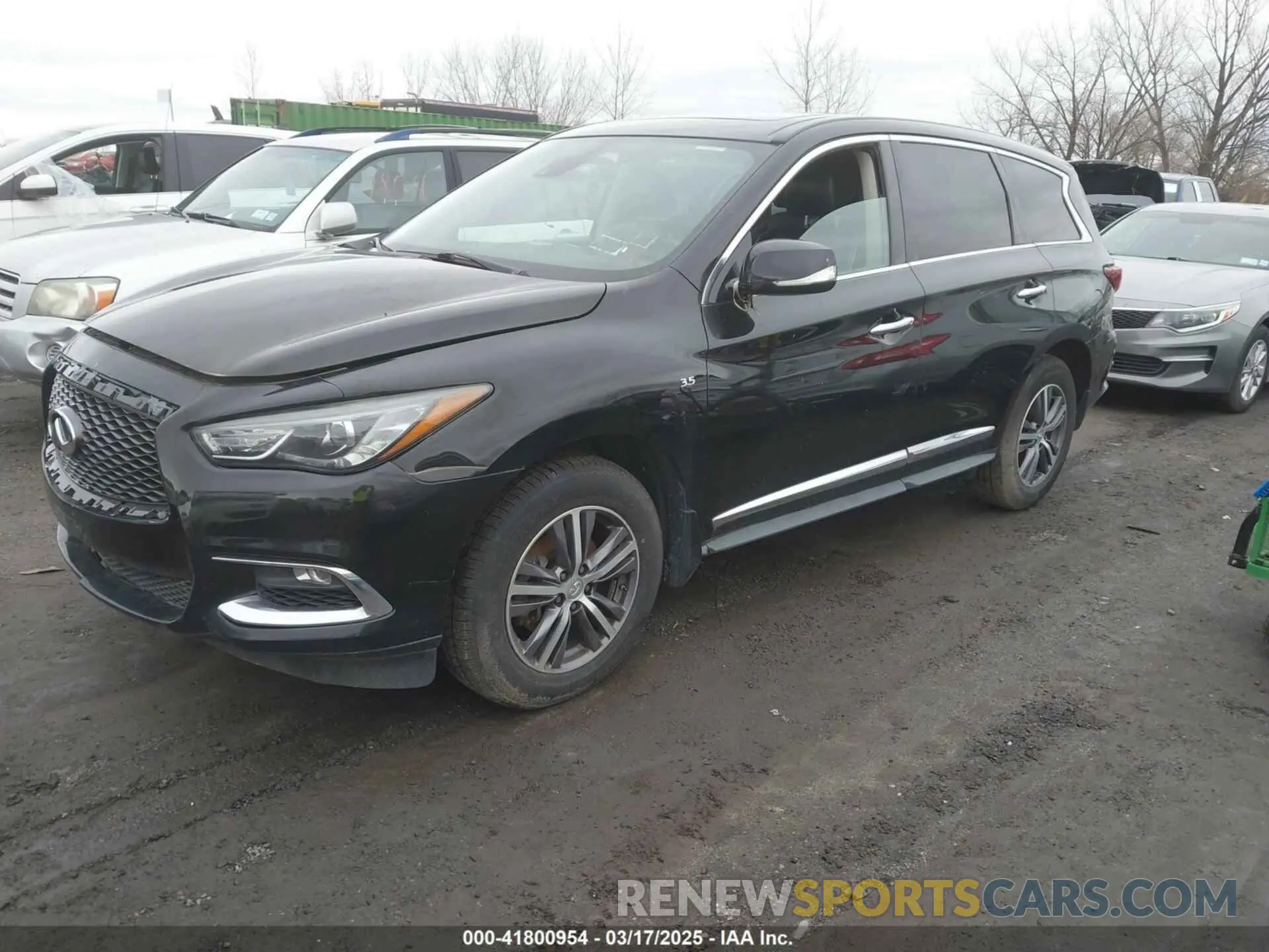 2 Photograph of a damaged car 5N1DL0MM7KC504614 INFINITI QX60 2019