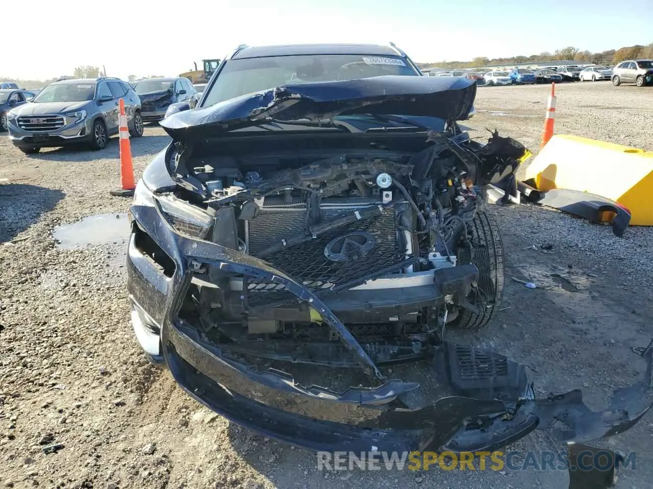 5 Photograph of a damaged car 5N1DL0MM7KC522482 INFINITI QX60 2019