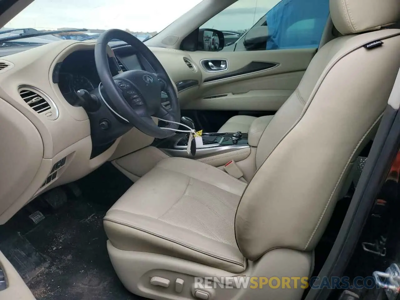 7 Photograph of a damaged car 5N1DL0MM7KC522482 INFINITI QX60 2019
