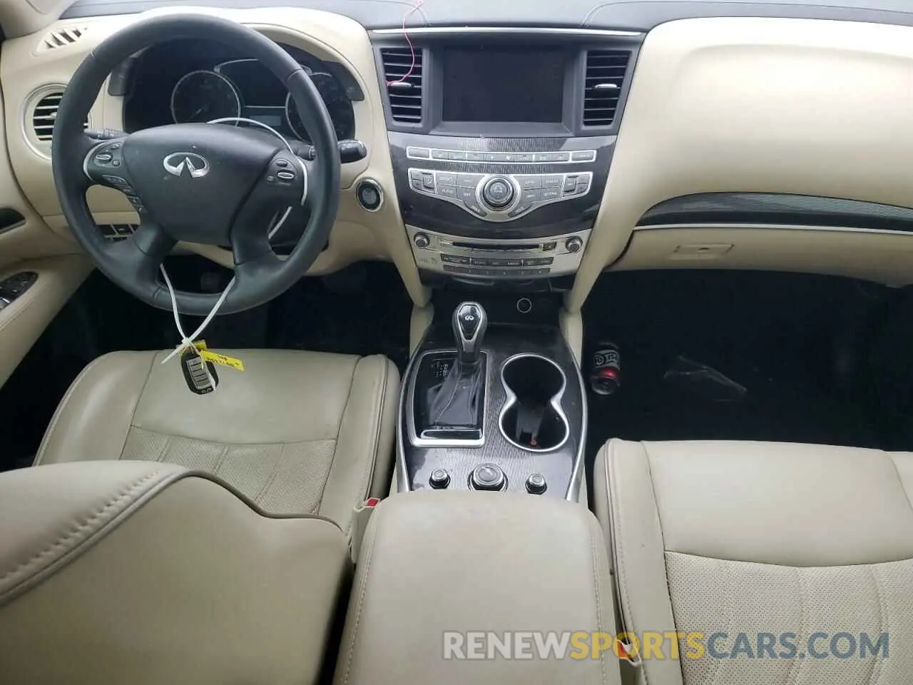 8 Photograph of a damaged car 5N1DL0MM7KC522482 INFINITI QX60 2019