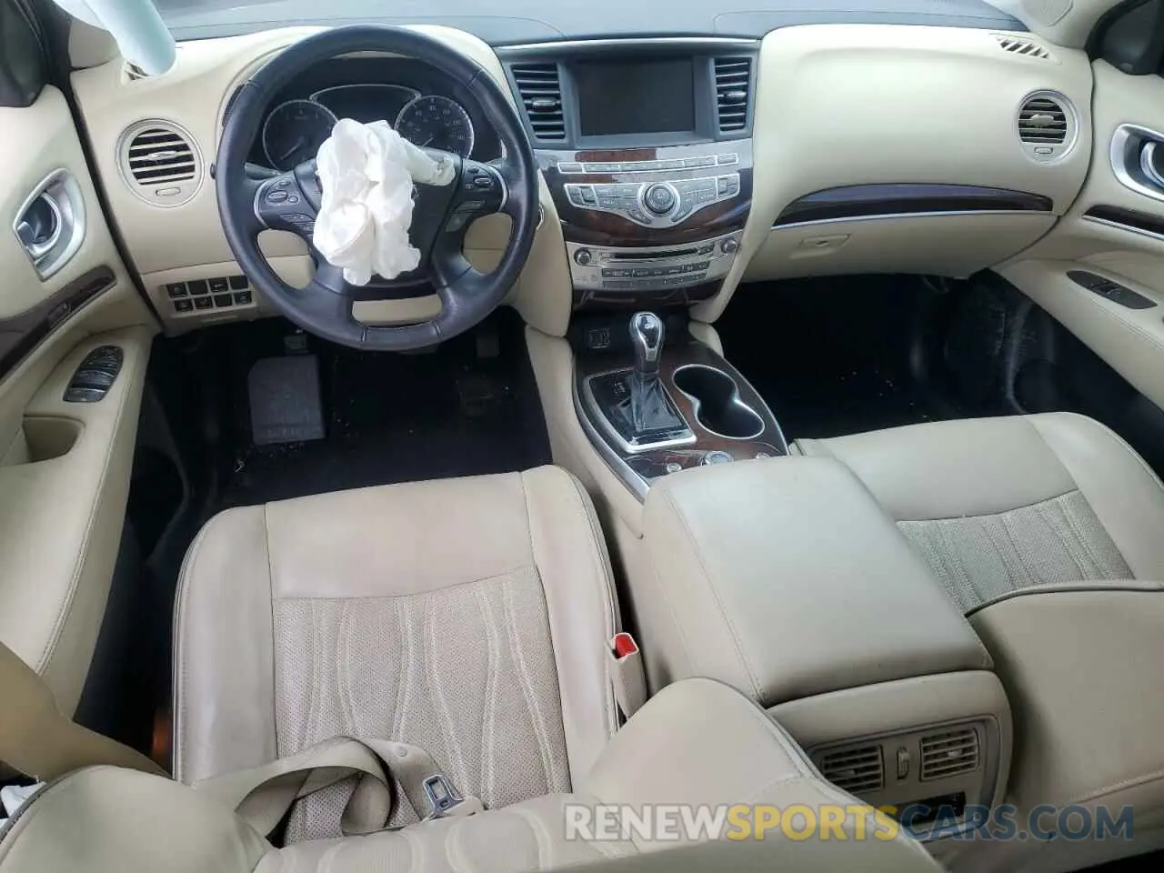 8 Photograph of a damaged car 5N1DL0MM7KC523230 INFINITI QX60 2019