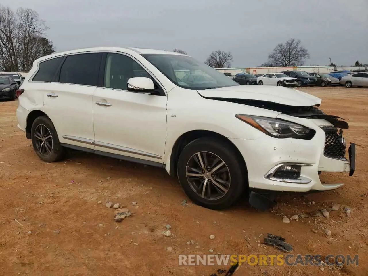 4 Photograph of a damaged car 5N1DL0MM7KC526872 INFINITI QX60 2019