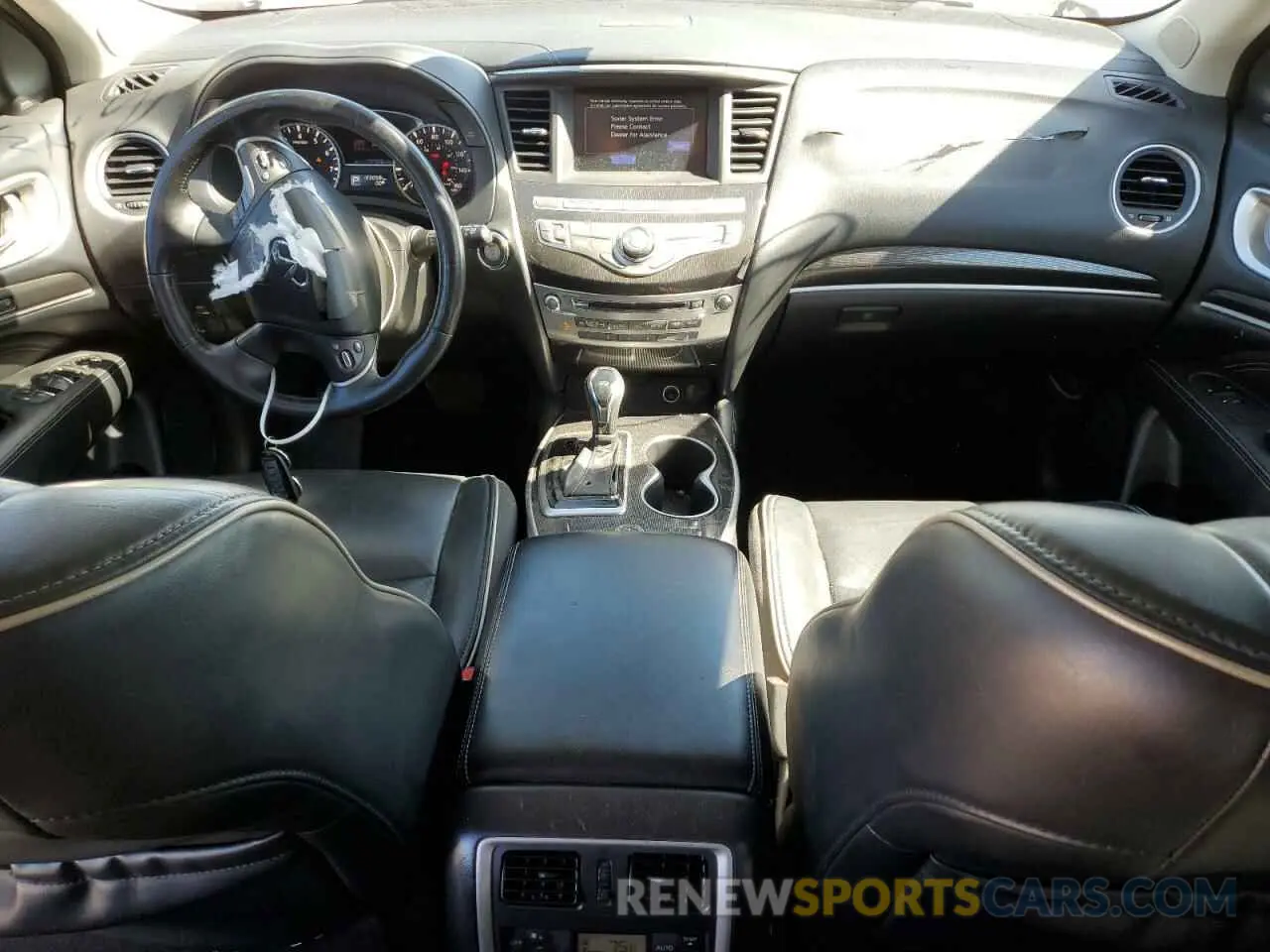8 Photograph of a damaged car 5N1DL0MM7KC526872 INFINITI QX60 2019