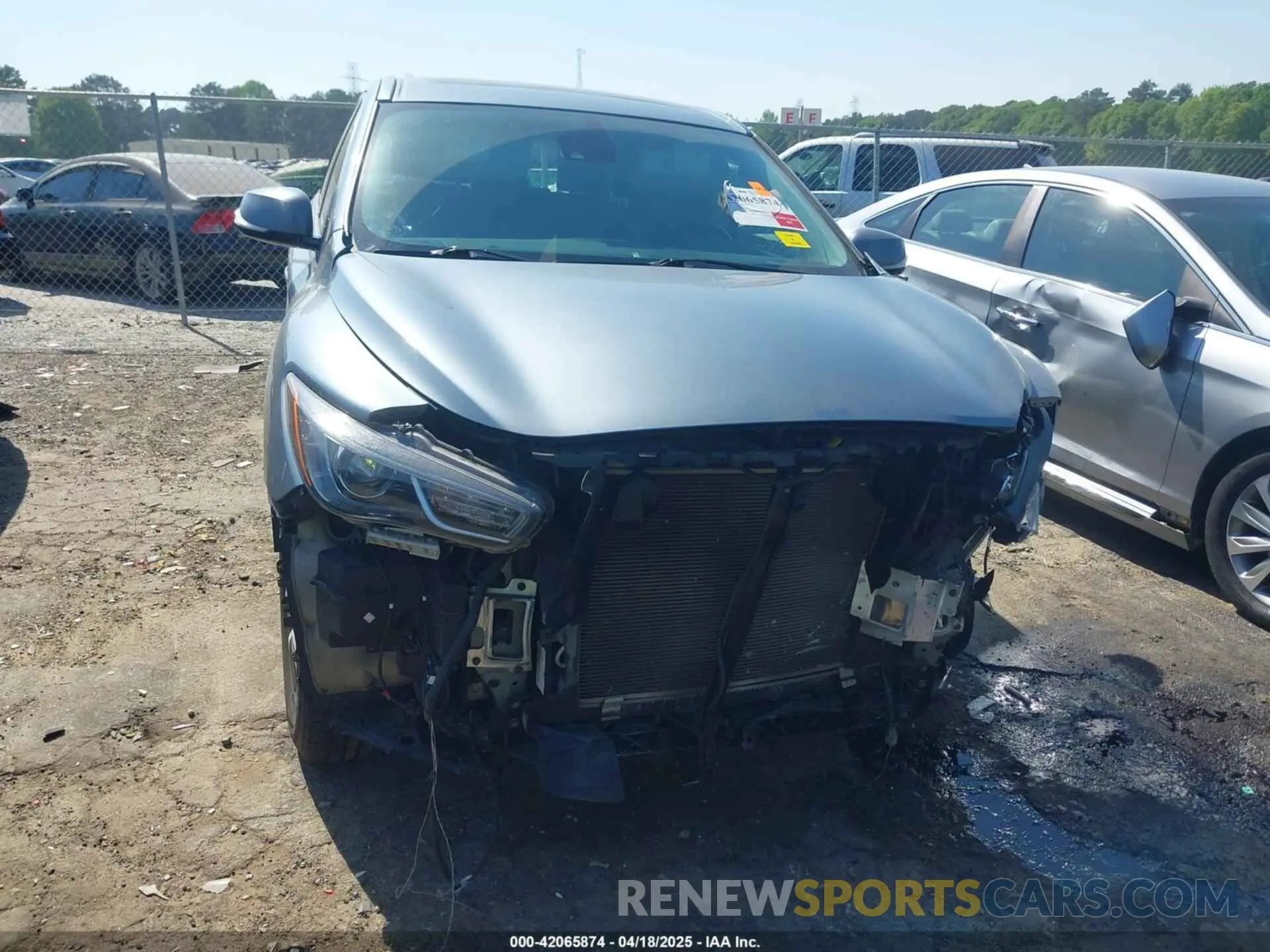 6 Photograph of a damaged car 5N1DL0MM7KC567051 INFINITI QX60 2019