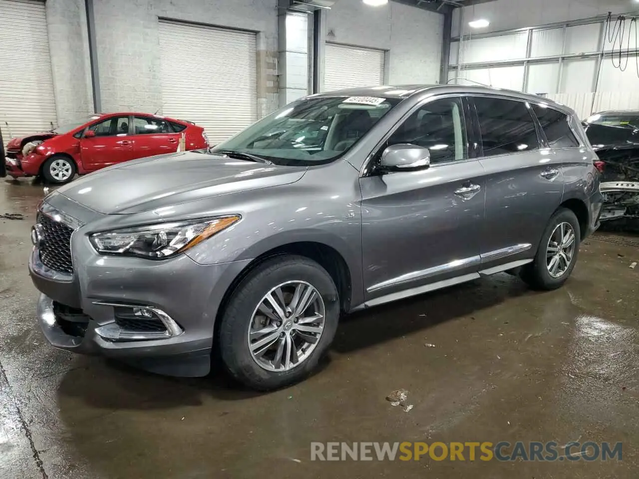 1 Photograph of a damaged car 5N1DL0MM7KC567163 INFINITI QX60 2019