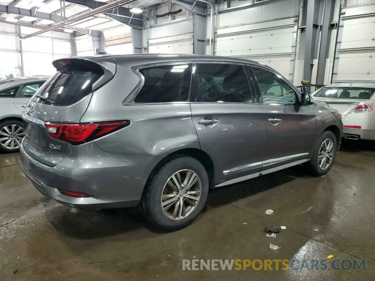 3 Photograph of a damaged car 5N1DL0MM7KC567163 INFINITI QX60 2019