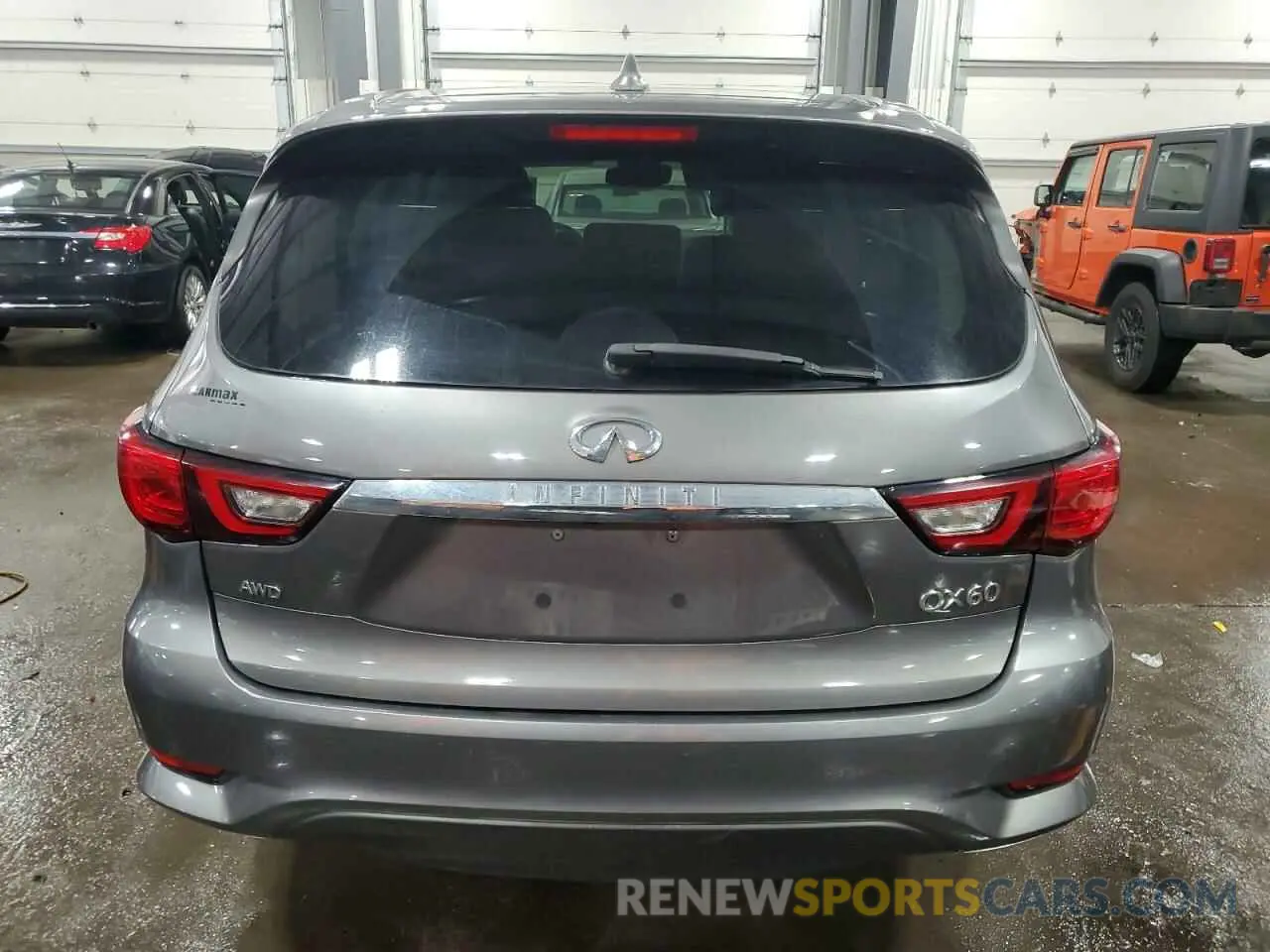 6 Photograph of a damaged car 5N1DL0MM7KC567163 INFINITI QX60 2019