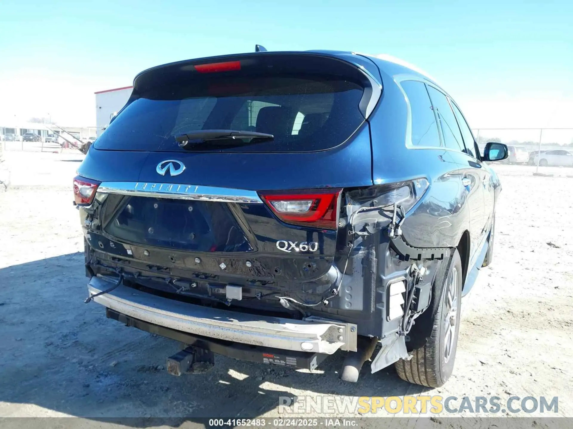 6 Photograph of a damaged car 5N1DL0MM8KC520904 INFINITI QX60 2019