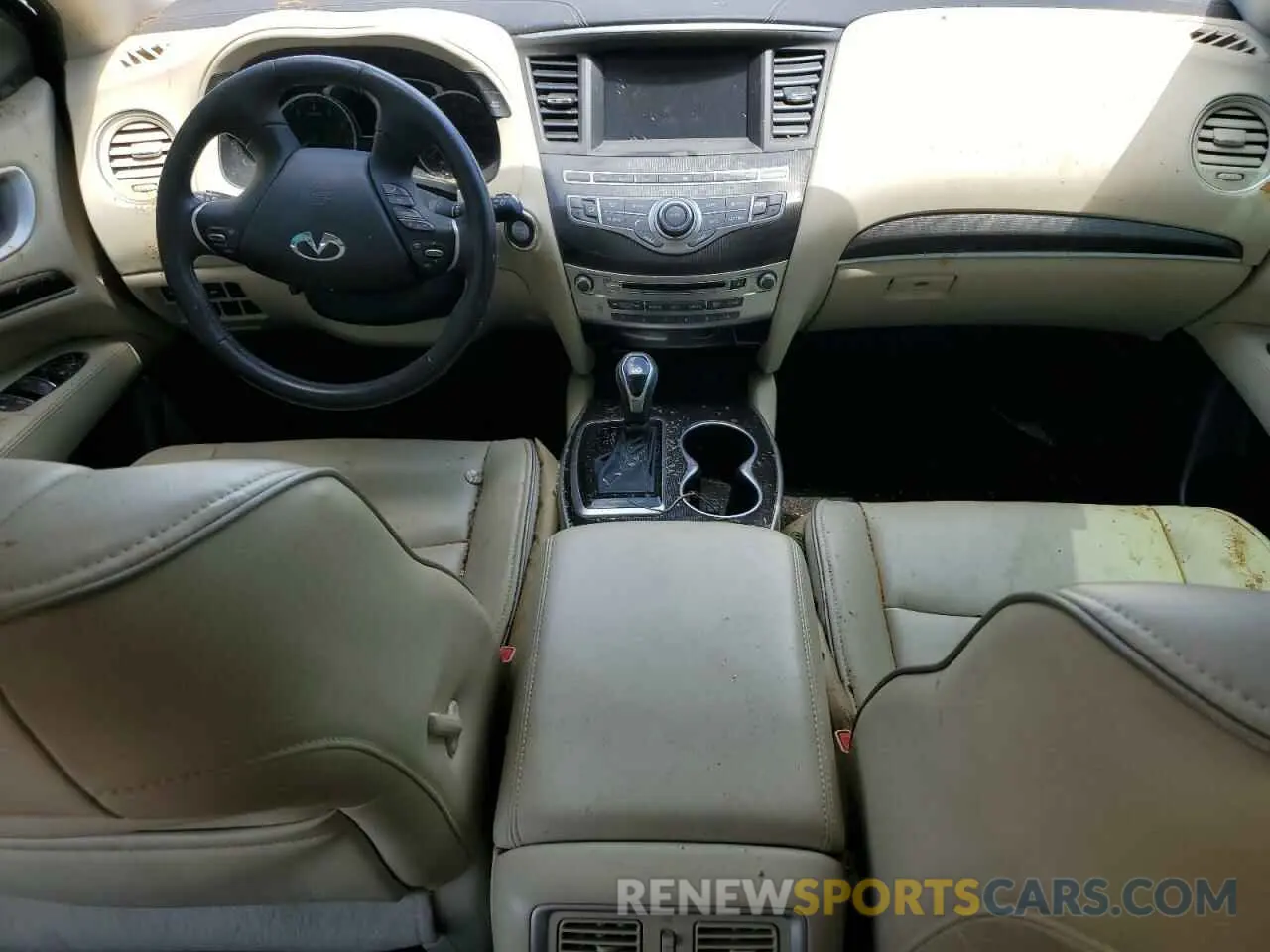 8 Photograph of a damaged car 5N1DL0MM8KC557693 INFINITI QX60 2019