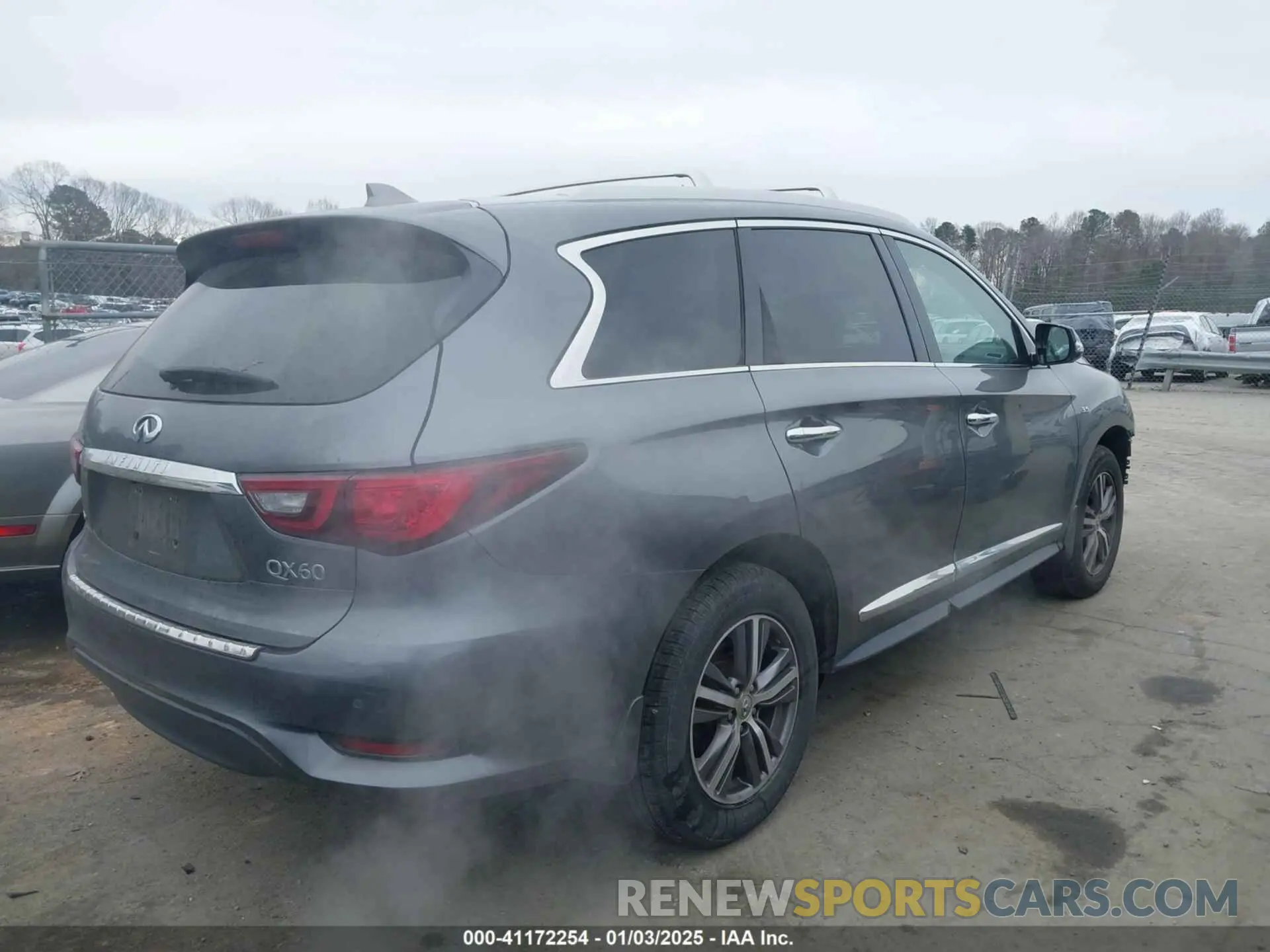 4 Photograph of a damaged car 5N1DL0MM8KC569052 INFINITI QX60 2019