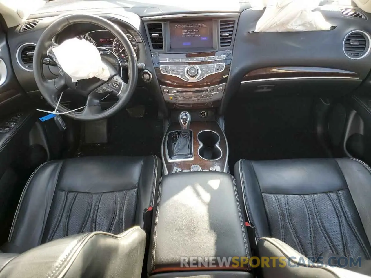 8 Photograph of a damaged car 5N1DL0MM9KC548453 INFINITI QX60 2019