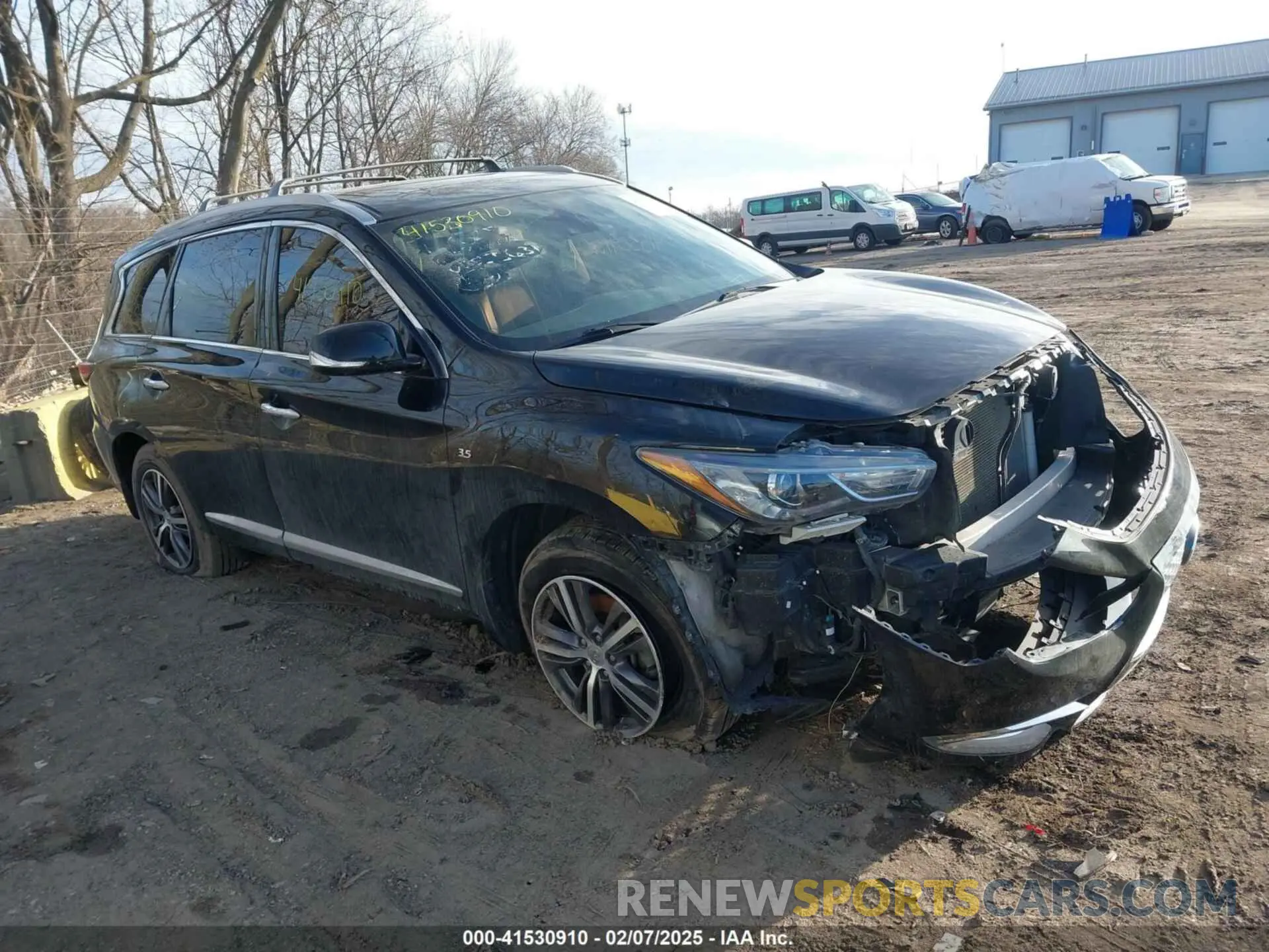 1 Photograph of a damaged car 5N1DL0MM9KC555631 INFINITI QX60 2019