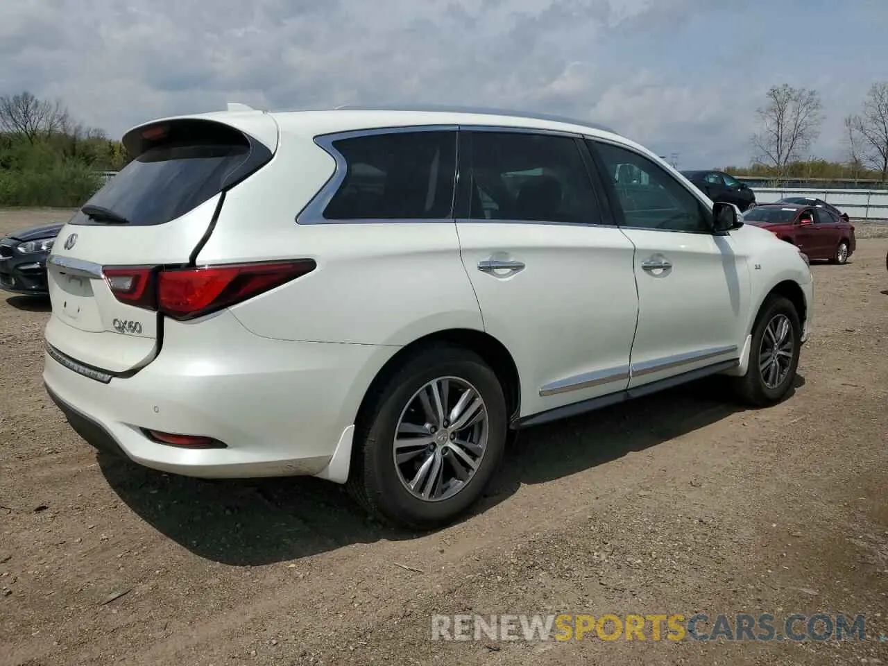 3 Photograph of a damaged car 5N1DL0MM9KC561865 INFINITI QX60 2019