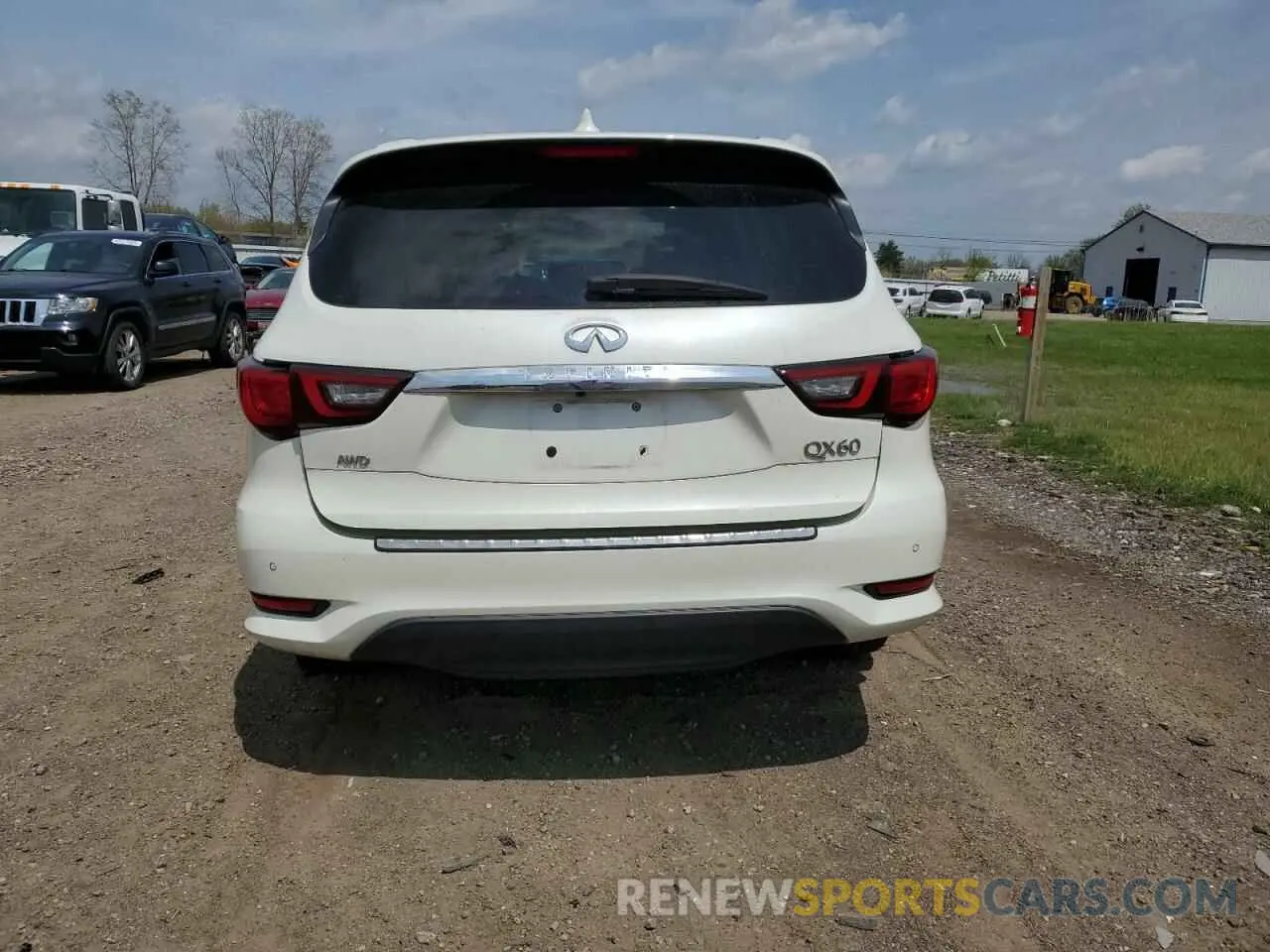 6 Photograph of a damaged car 5N1DL0MM9KC561865 INFINITI QX60 2019