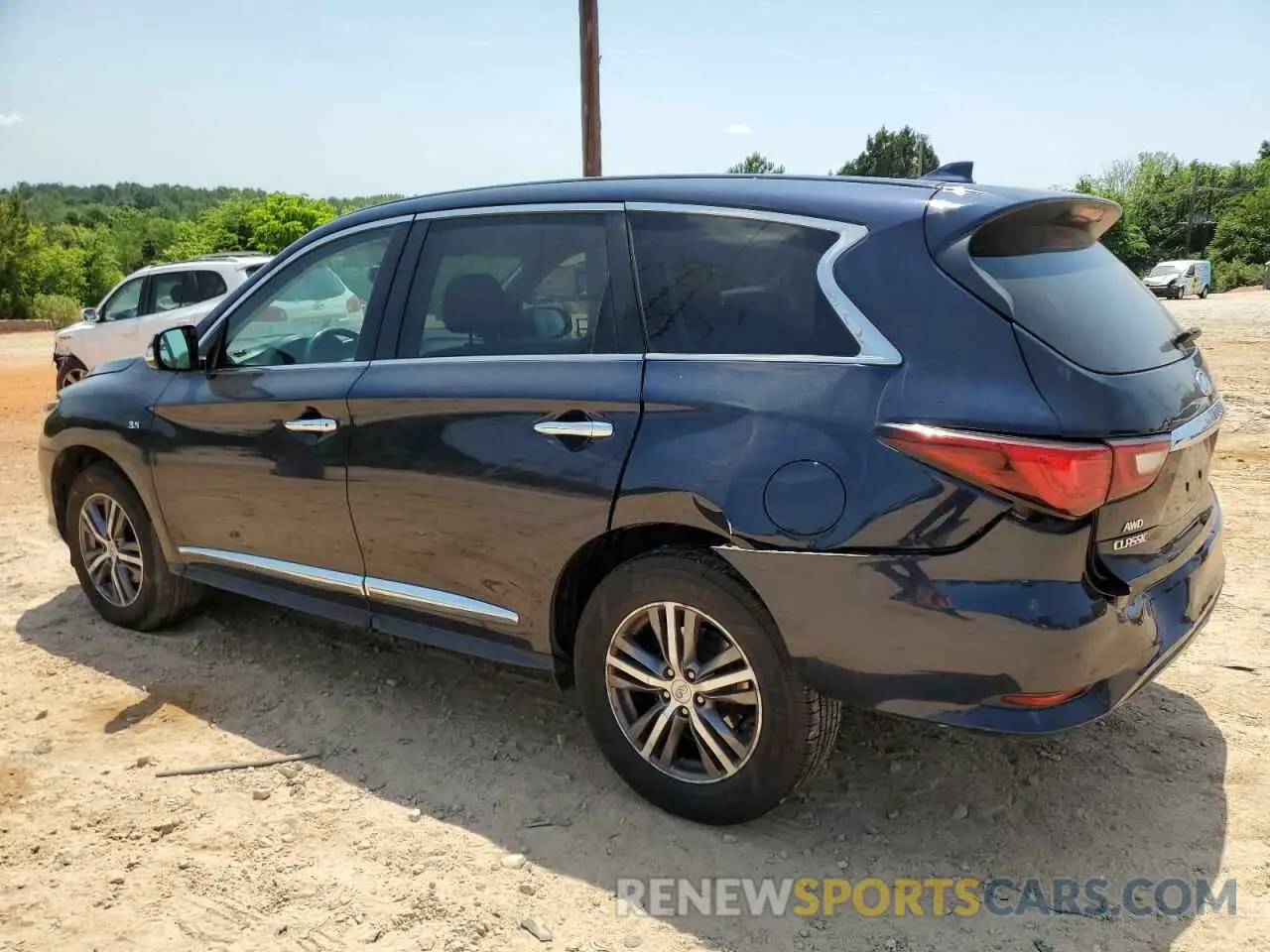 2 Photograph of a damaged car 5N1DL0MM9KC567715 INFINITI QX60 2019