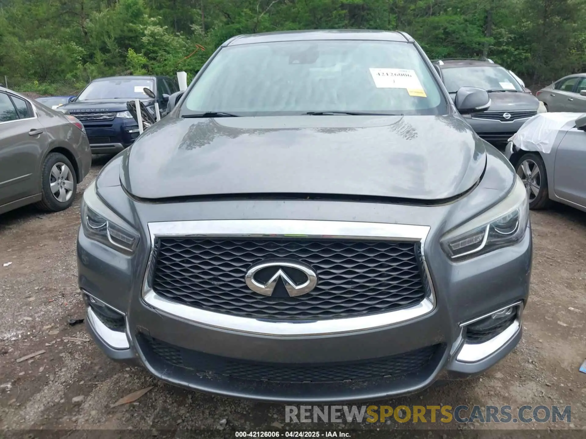 6 Photograph of a damaged car 5N1DL0MM9KC568038 INFINITI QX60 2019