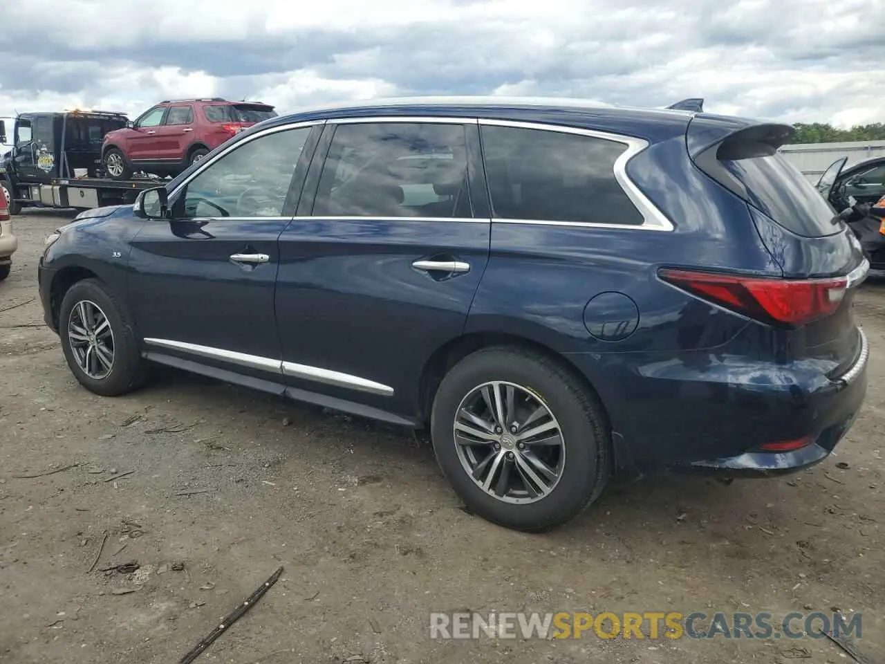 2 Photograph of a damaged car 5N1DL0MMXKC503487 INFINITI QX60 2019