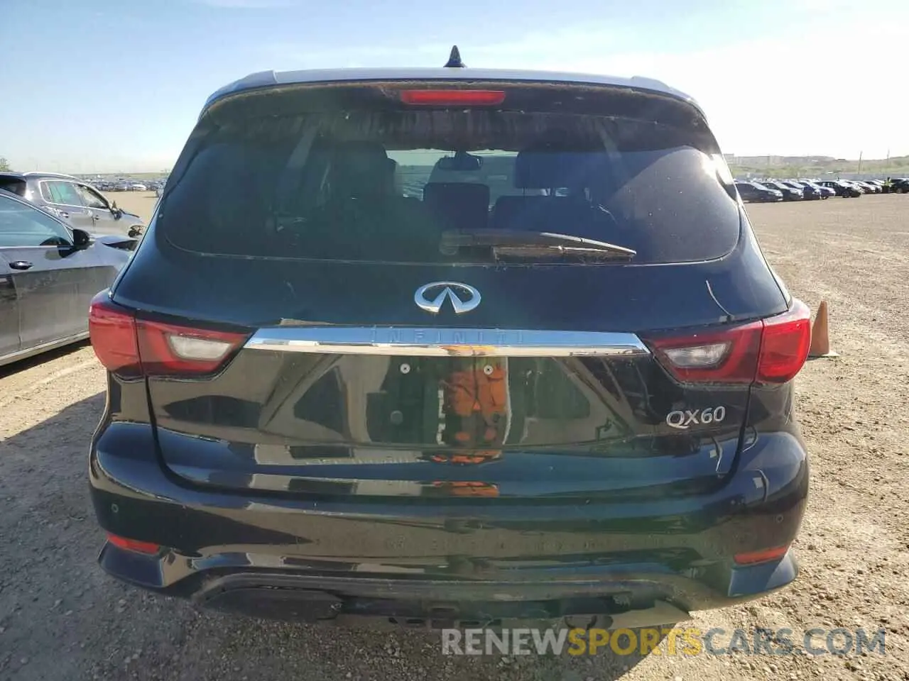 6 Photograph of a damaged car 5N1DL0MMXKC512304 INFINITI QX60 2019