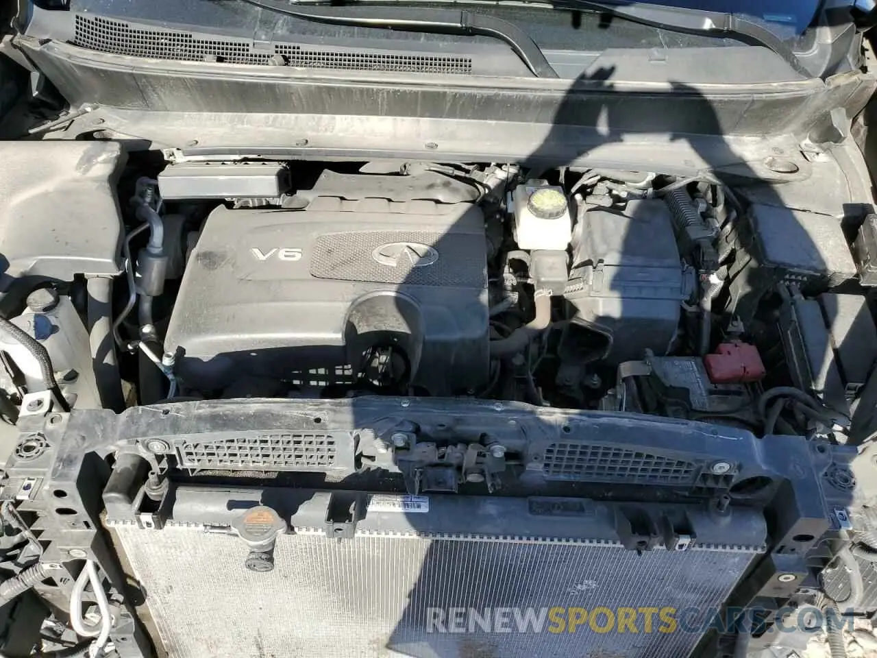 12 Photograph of a damaged car 5N1DL0MMXKC527742 INFINITI QX60 2019