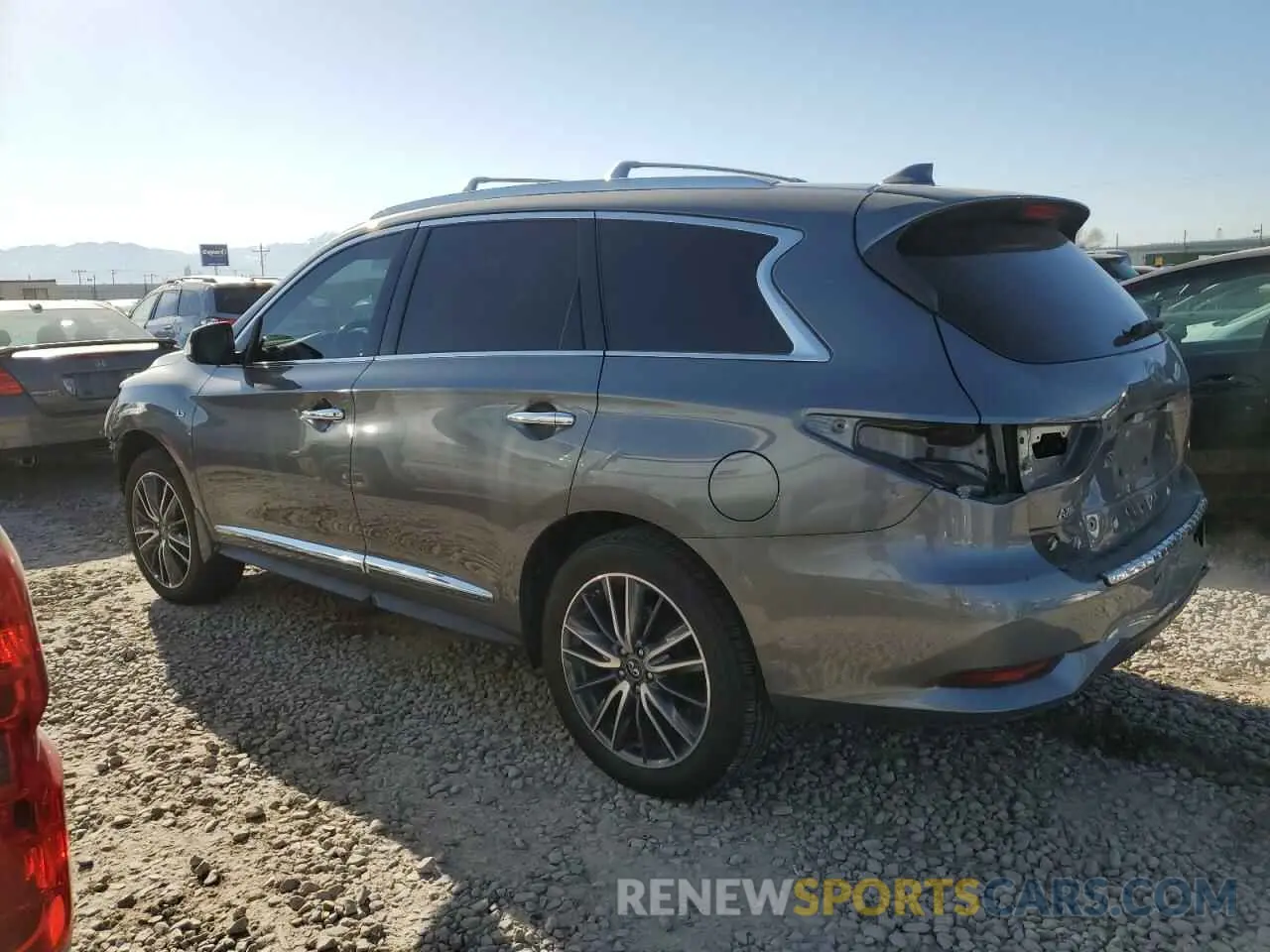 2 Photograph of a damaged car 5N1DL0MMXKC527742 INFINITI QX60 2019