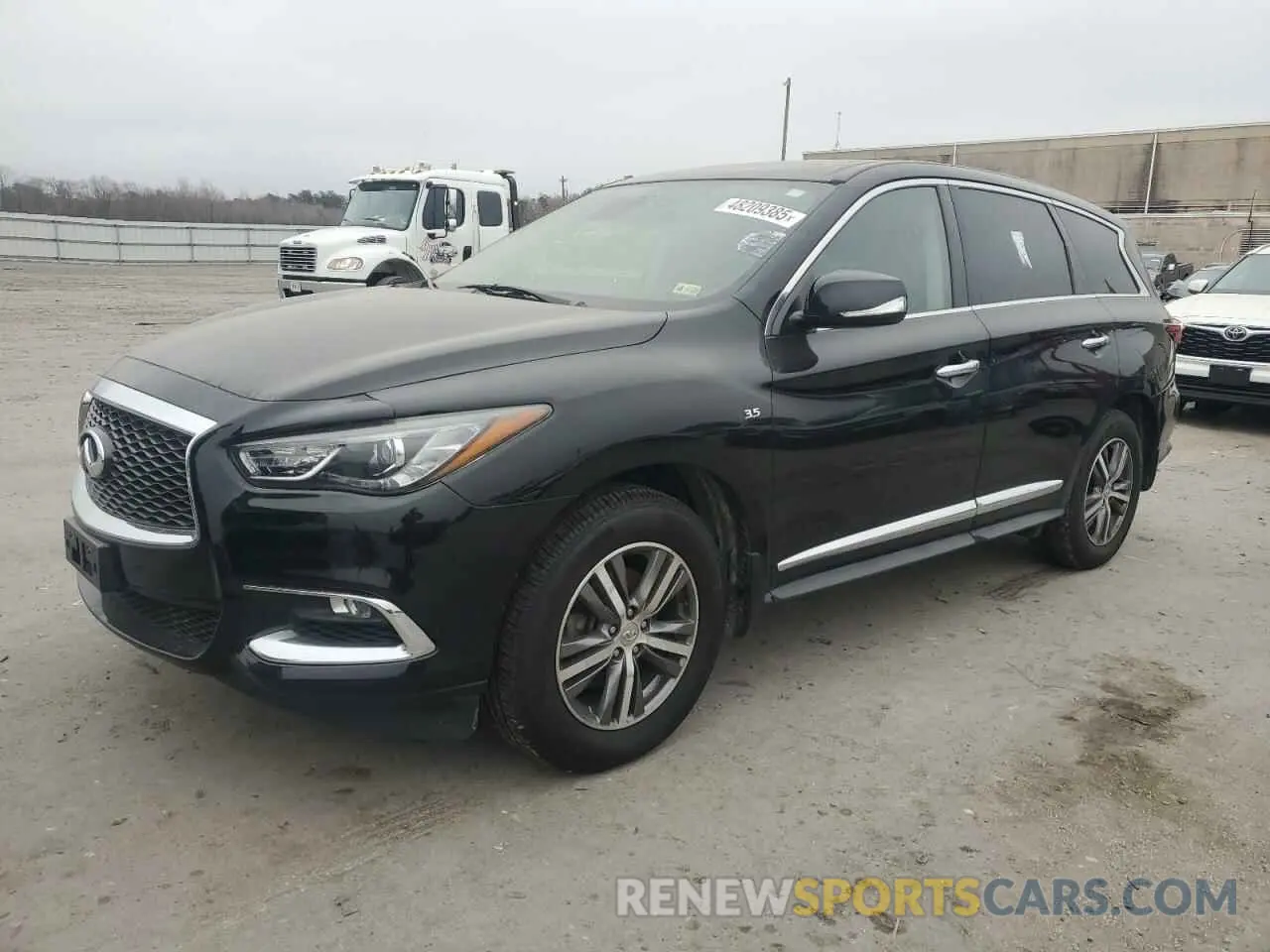 1 Photograph of a damaged car 5N1DL0MMXKC566279 INFINITI QX60 2019