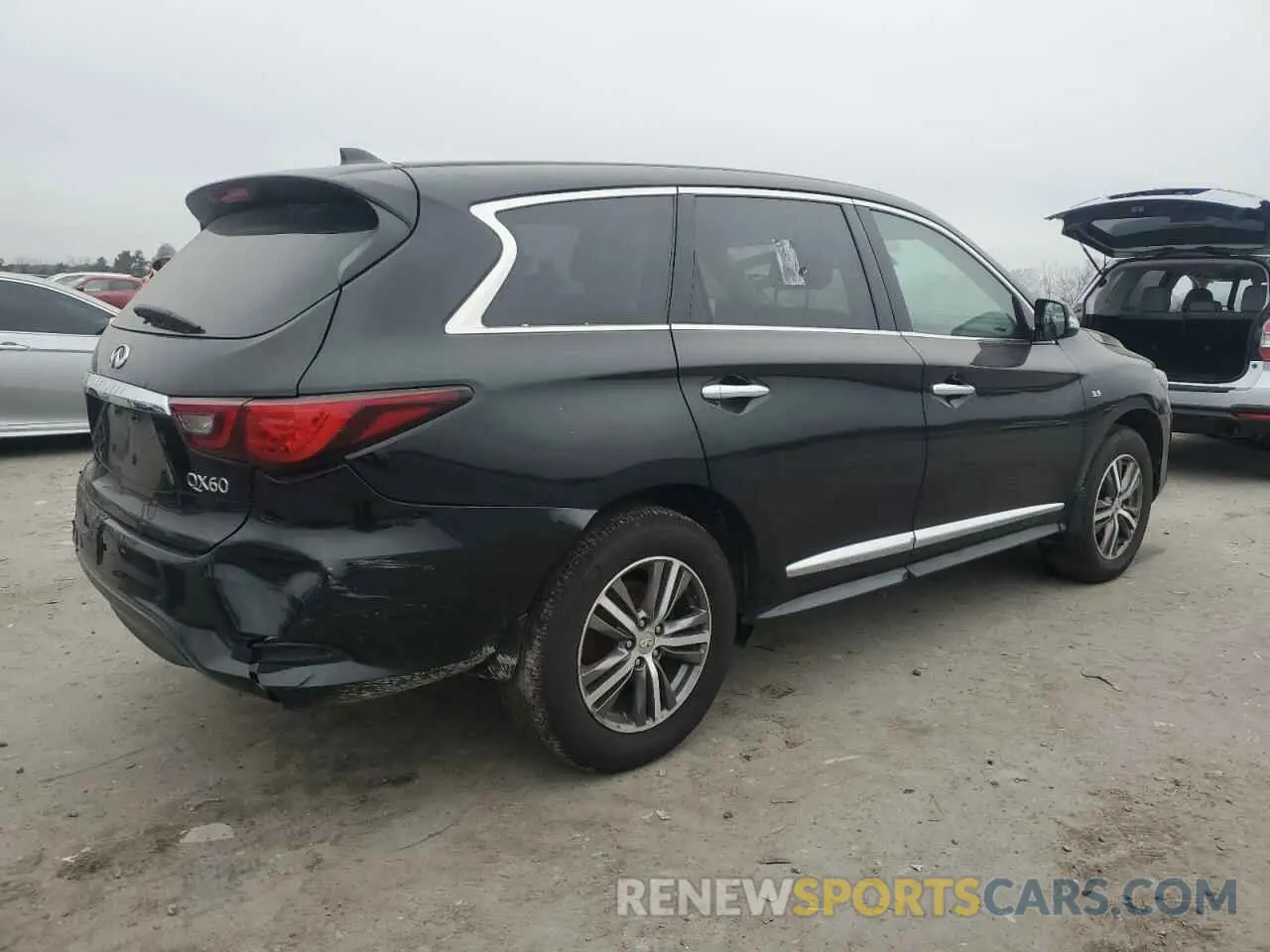 3 Photograph of a damaged car 5N1DL0MMXKC566279 INFINITI QX60 2019