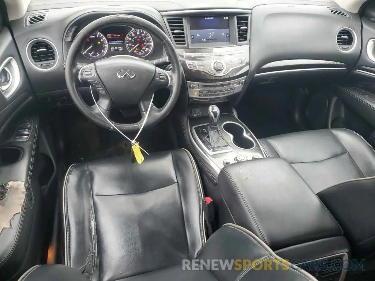 8 Photograph of a damaged car 5N1DL0MMXKC566279 INFINITI QX60 2019
