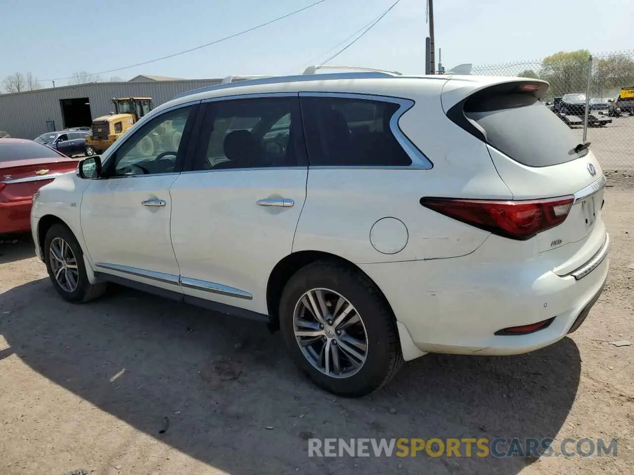 2 Photograph of a damaged car 5N1DL0MMXKC567027 INFINITI QX60 2019