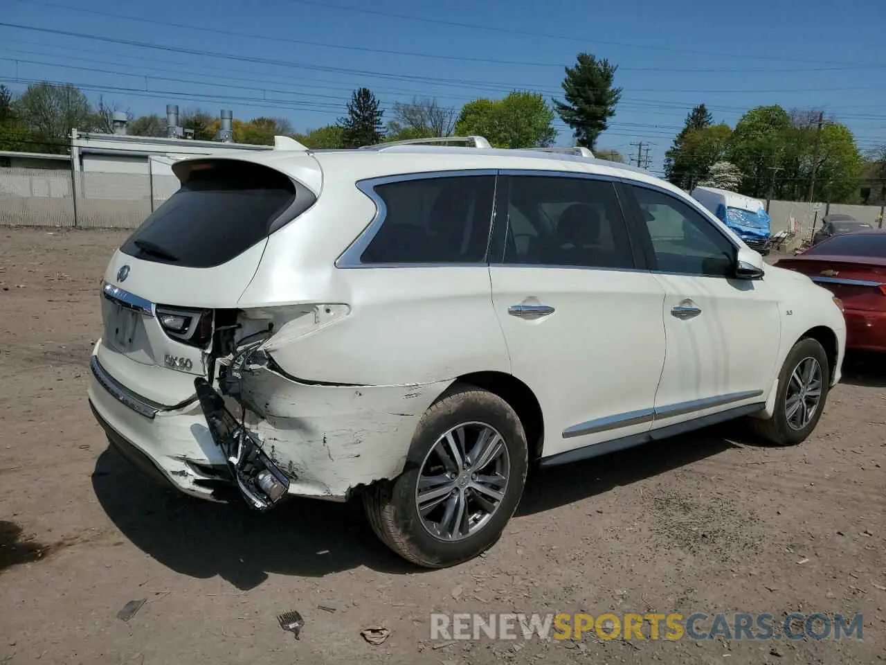 3 Photograph of a damaged car 5N1DL0MMXKC567027 INFINITI QX60 2019