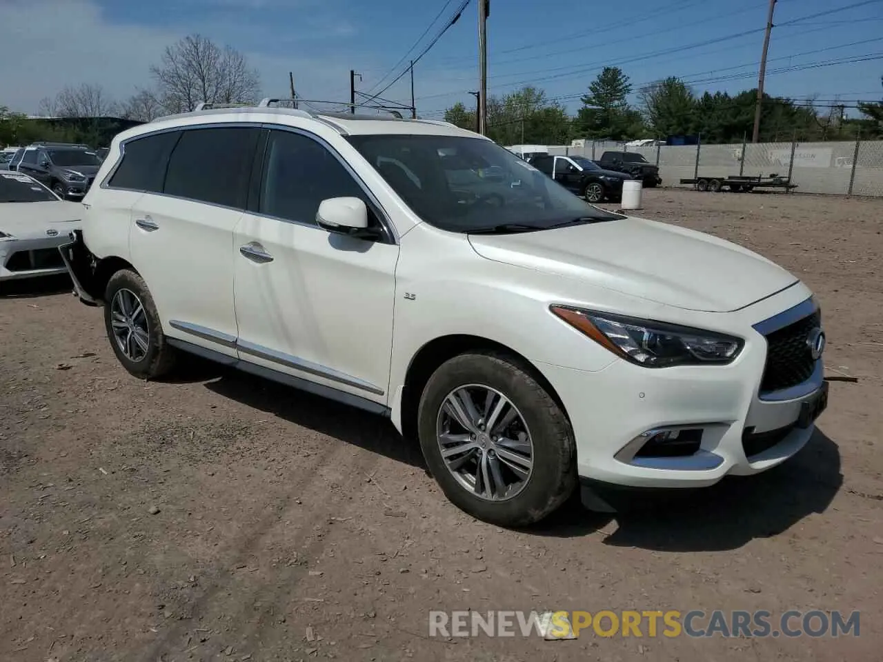 4 Photograph of a damaged car 5N1DL0MMXKC567027 INFINITI QX60 2019