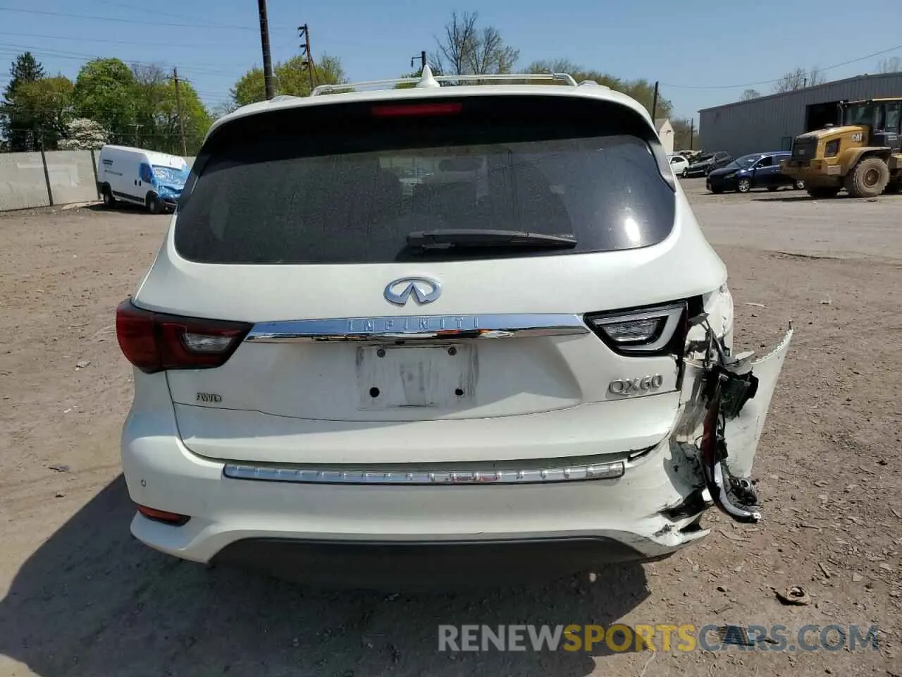 6 Photograph of a damaged car 5N1DL0MMXKC567027 INFINITI QX60 2019