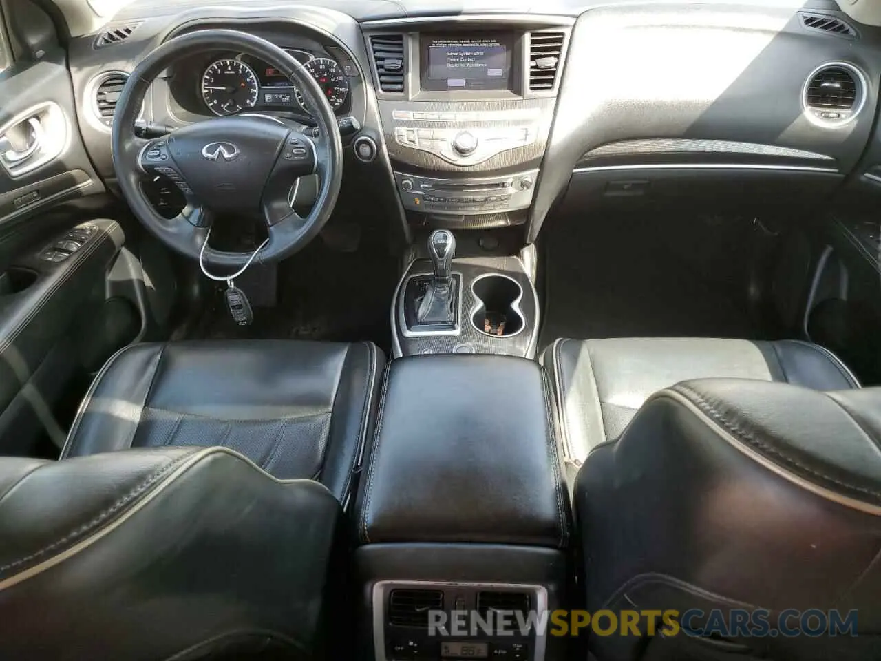 8 Photograph of a damaged car 5N1DL0MMXKC567027 INFINITI QX60 2019