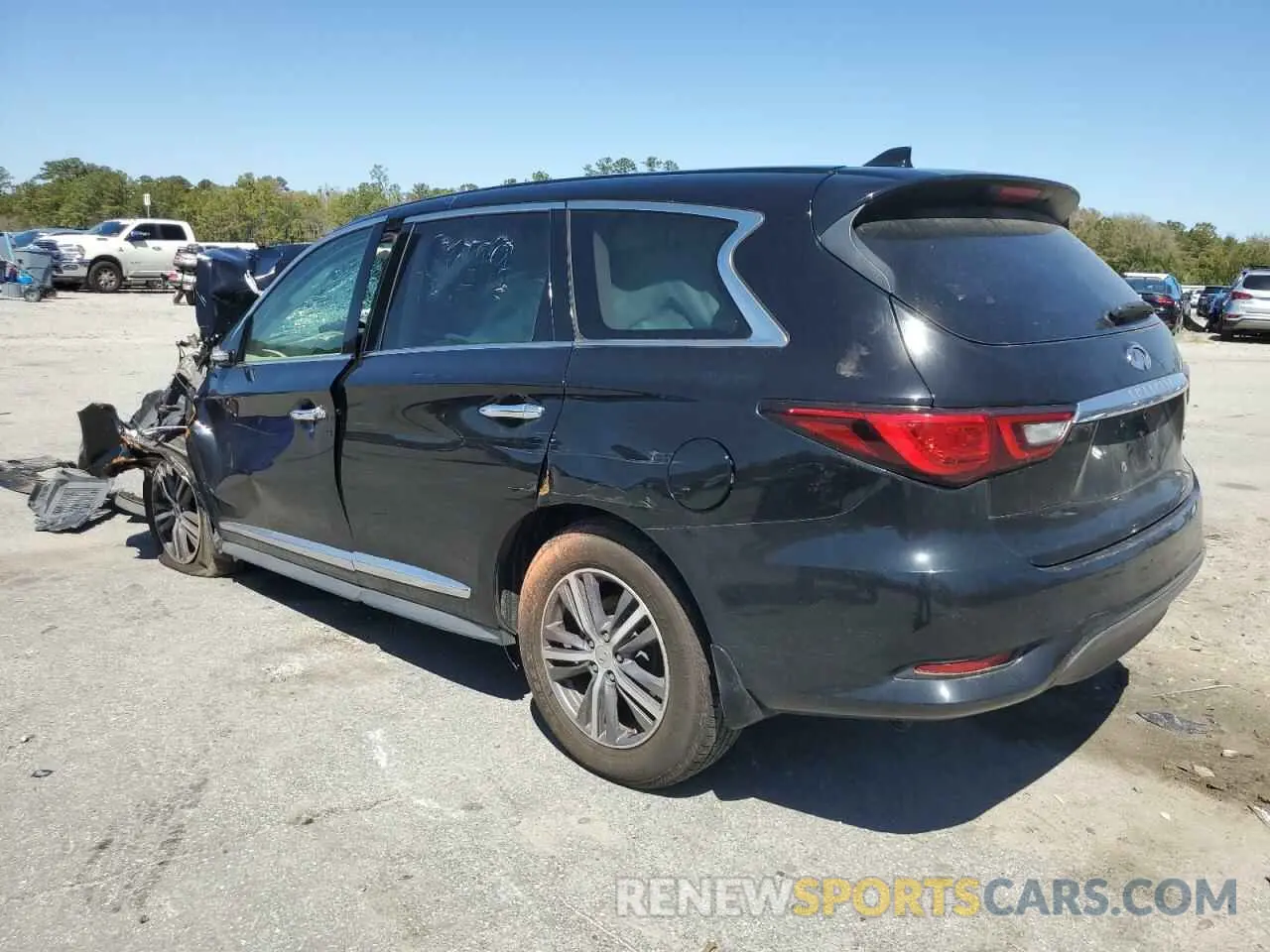 2 Photograph of a damaged car 5N1DL0MN0KC511218 INFINITI QX60 2019