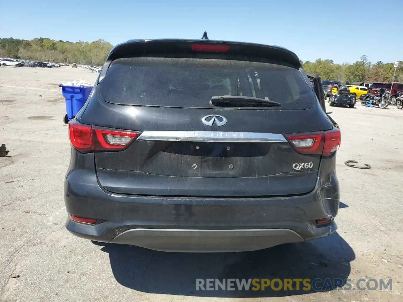 6 Photograph of a damaged car 5N1DL0MN0KC511218 INFINITI QX60 2019