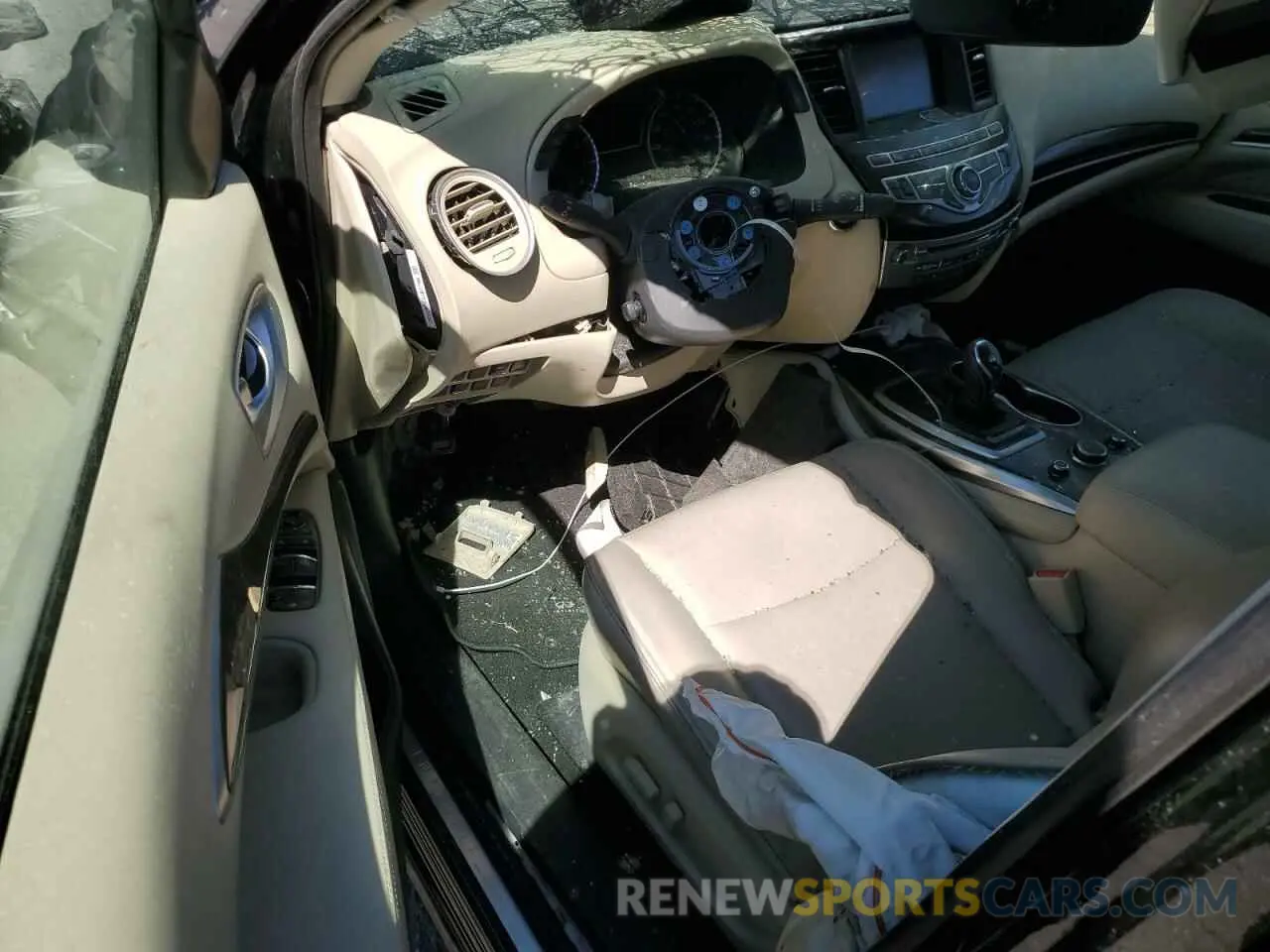 8 Photograph of a damaged car 5N1DL0MN0KC511218 INFINITI QX60 2019