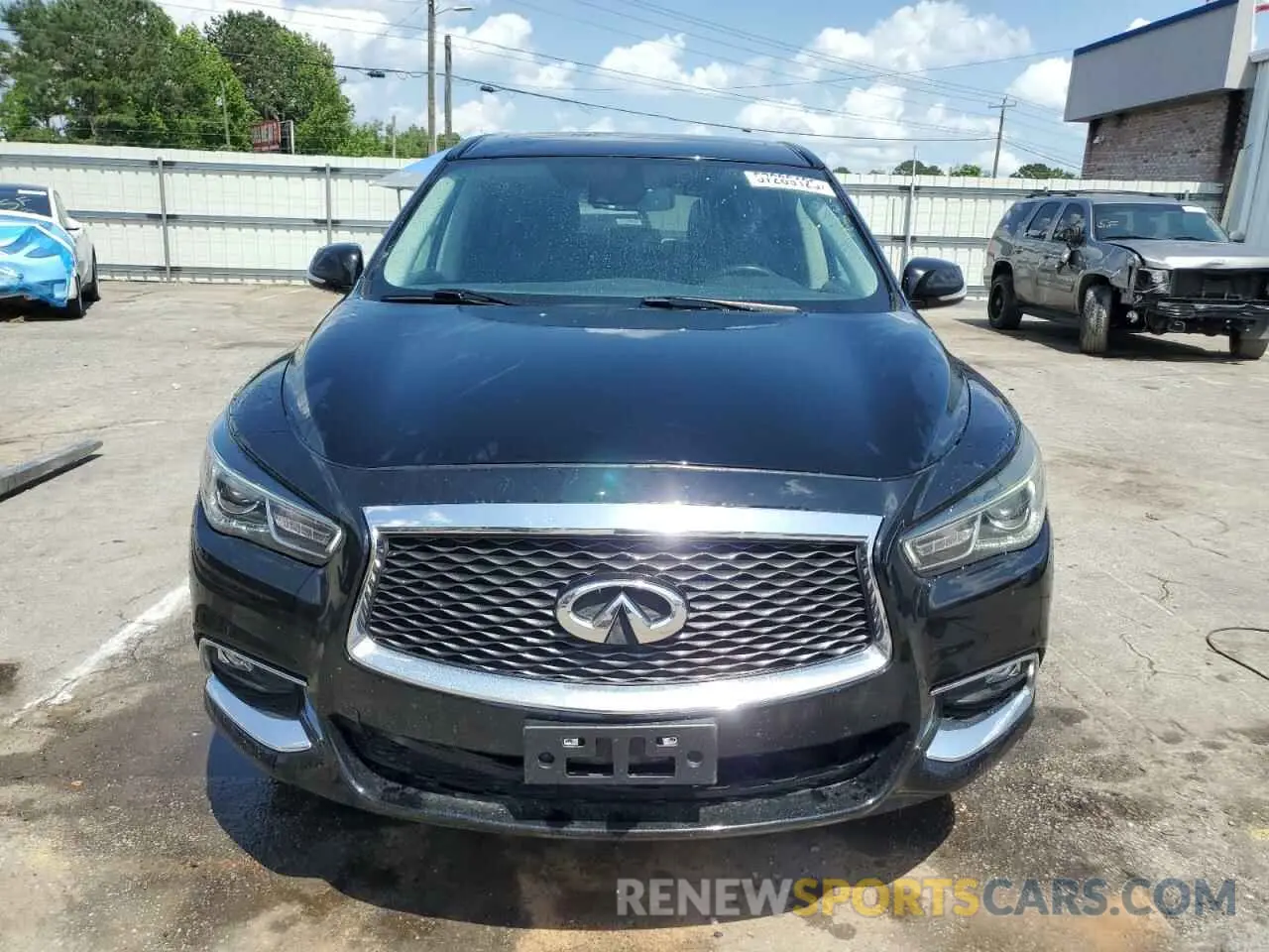 5 Photograph of a damaged car 5N1DL0MN1KC512961 INFINITI QX60 2019