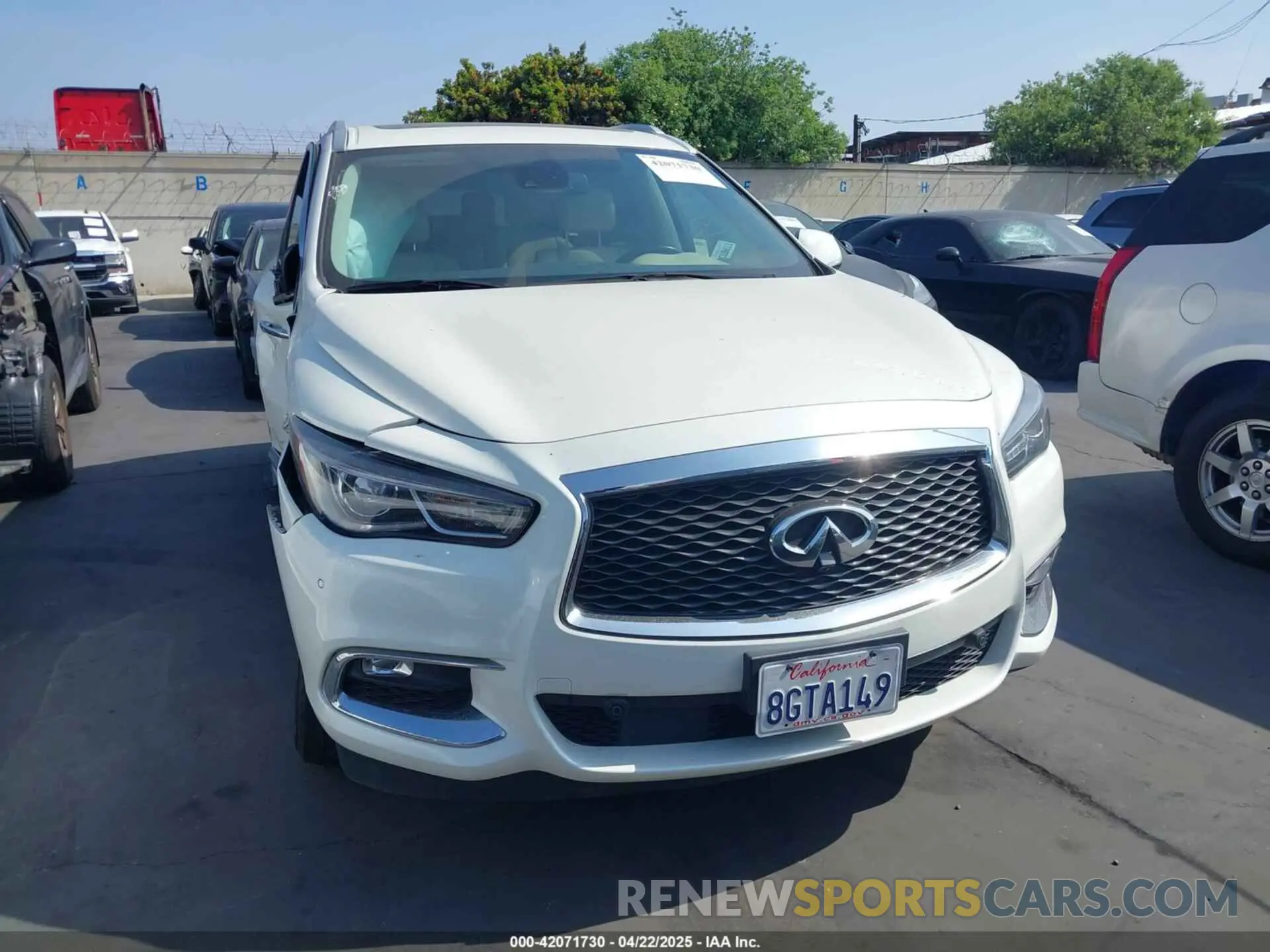 12 Photograph of a damaged car 5N1DL0MN1KC525483 INFINITI QX60 2019