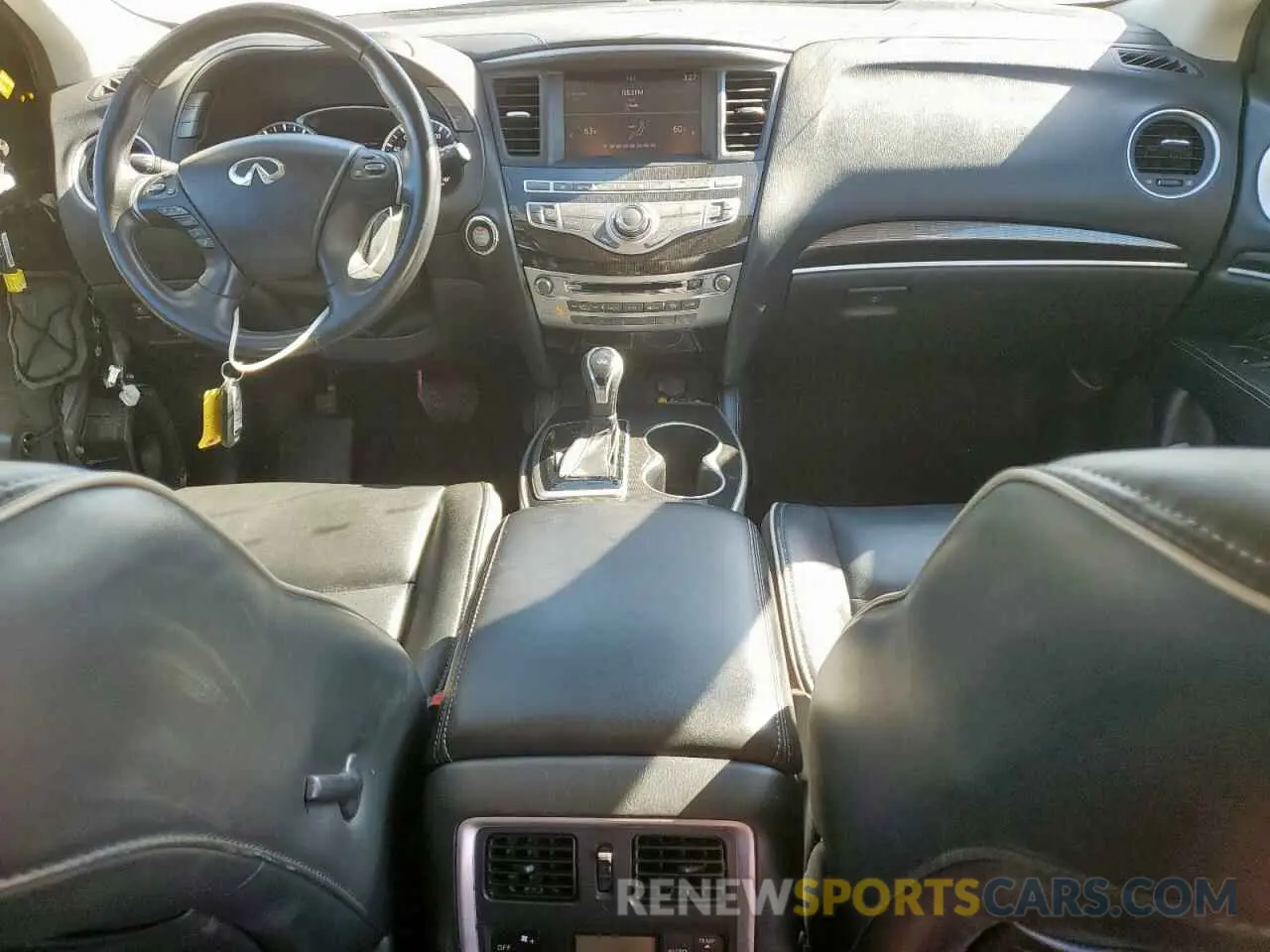 8 Photograph of a damaged car 5N1DL0MN1KC548908 INFINITI QX60 2019