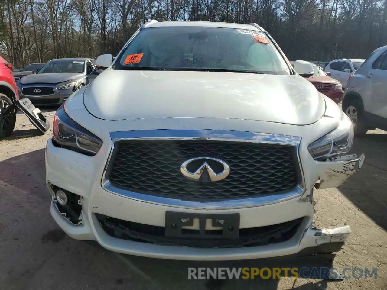 5 Photograph of a damaged car 5N1DL0MN2KC504724 INFINITI QX60 2019