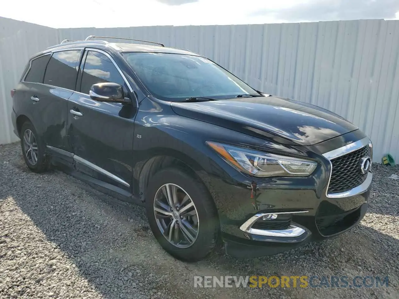 4 Photograph of a damaged car 5N1DL0MN2KC524309 INFINITI QX60 2019