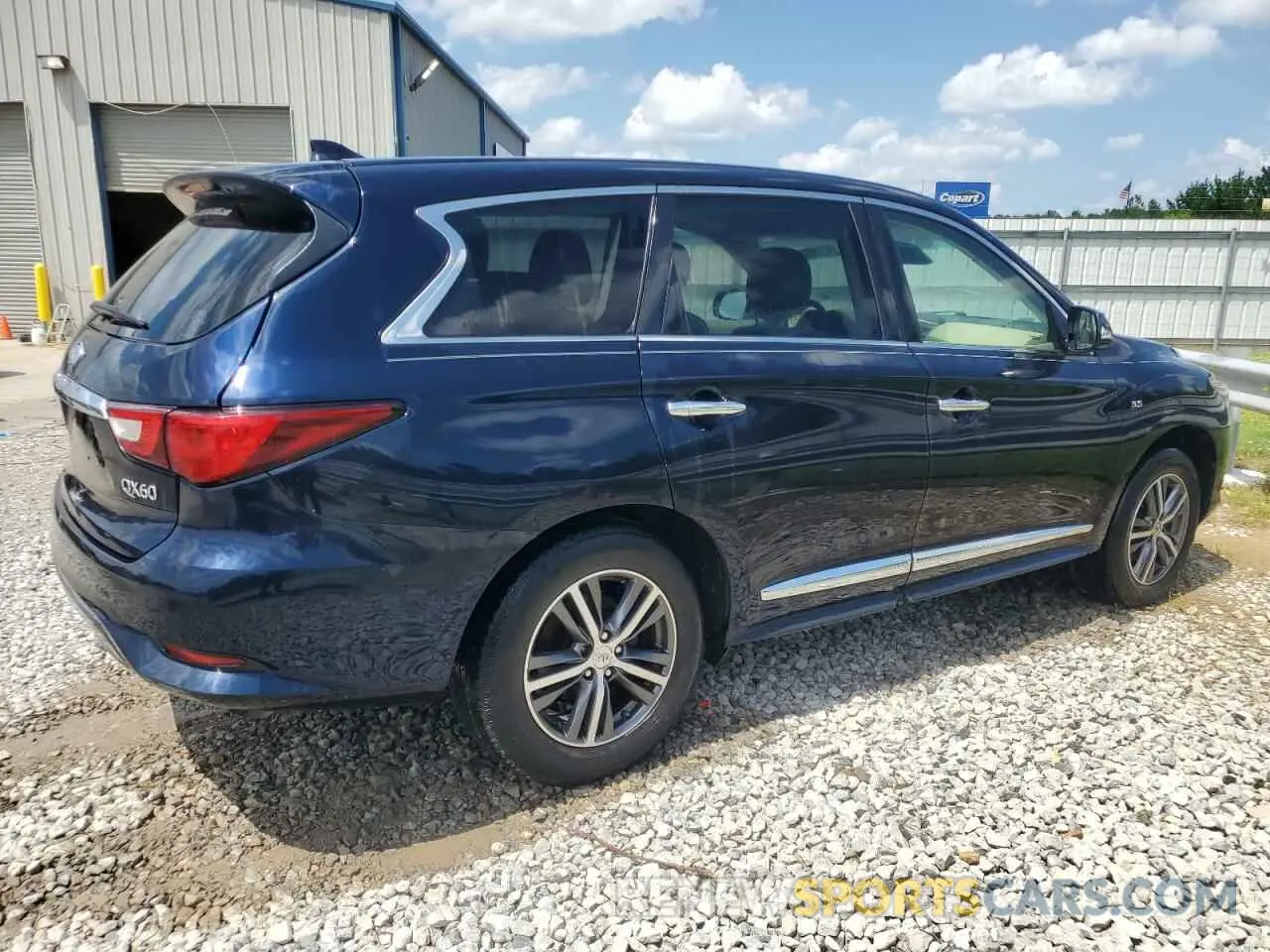 3 Photograph of a damaged car 5N1DL0MN3KC524349 INFINITI QX60 2019