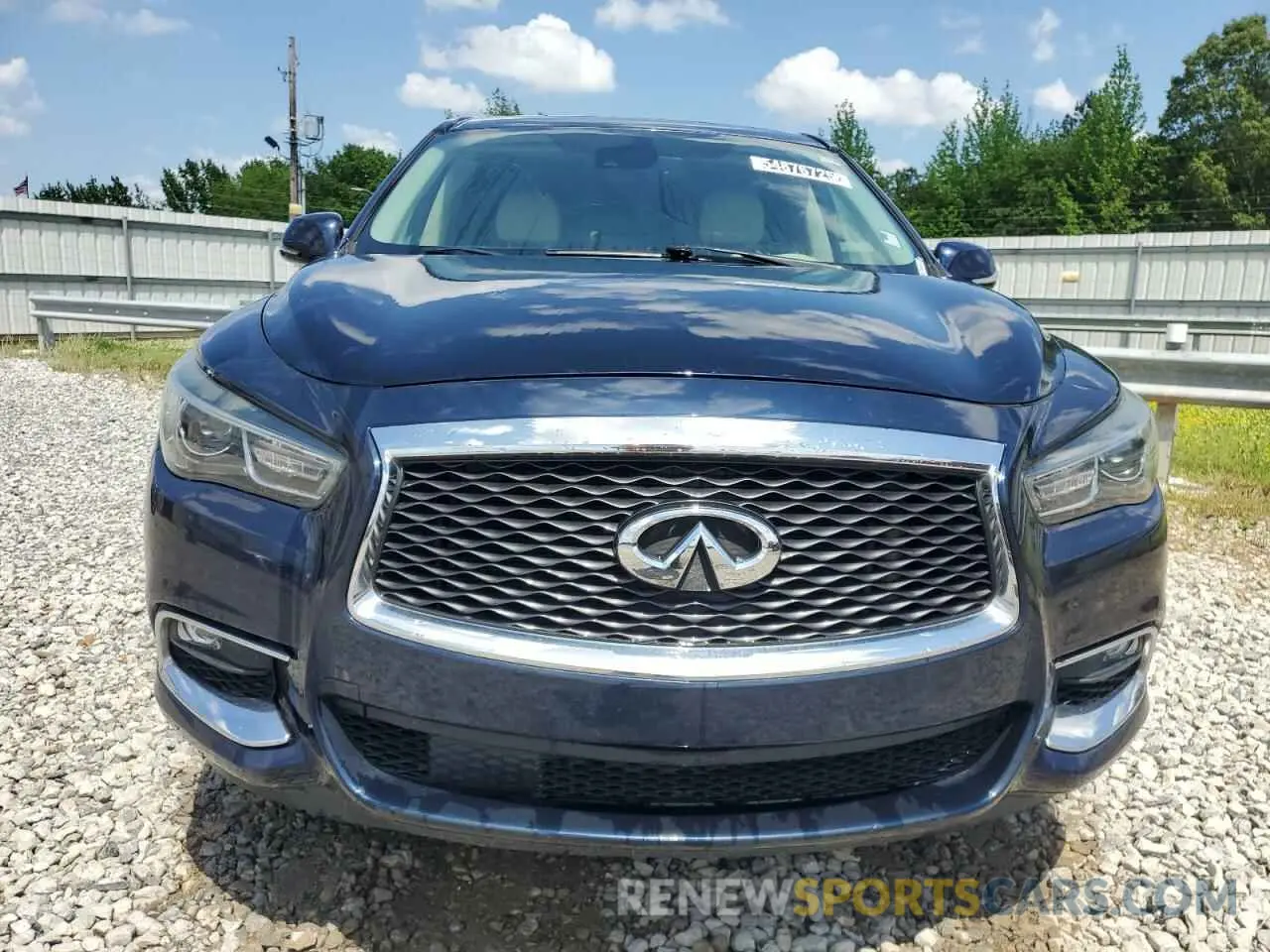 5 Photograph of a damaged car 5N1DL0MN3KC524349 INFINITI QX60 2019