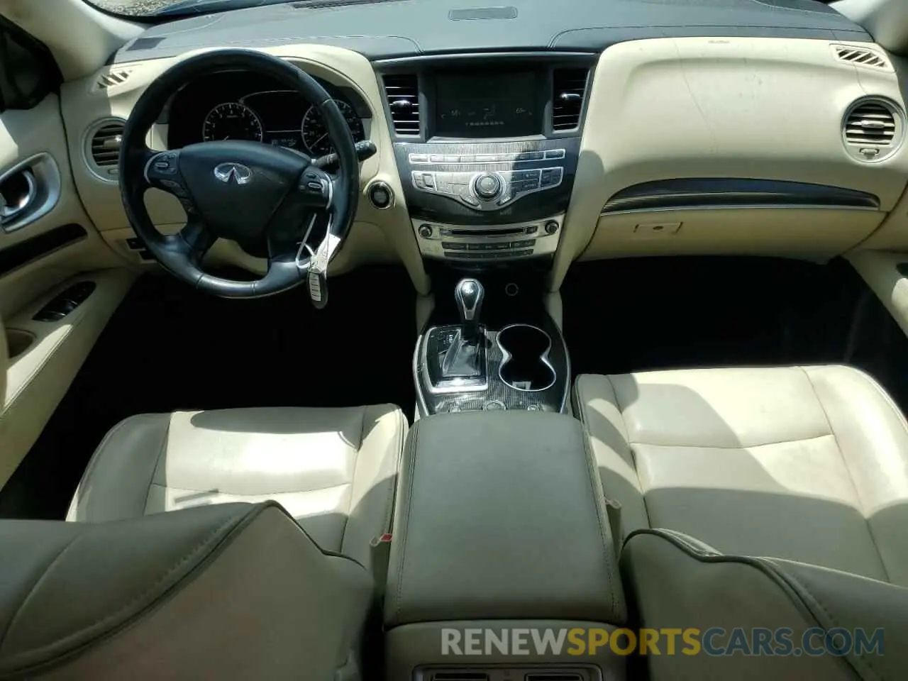 8 Photograph of a damaged car 5N1DL0MN3KC524349 INFINITI QX60 2019