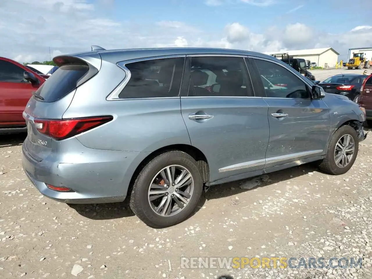 3 Photograph of a damaged car 5N1DL0MN3KC560543 INFINITI QX60 2019