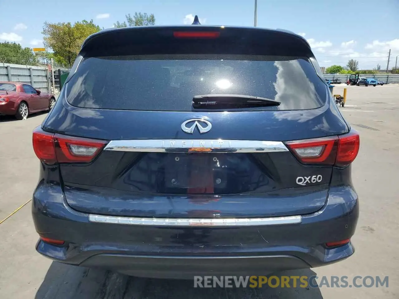 6 Photograph of a damaged car 5N1DL0MN4KC511433 INFINITI QX60 2019