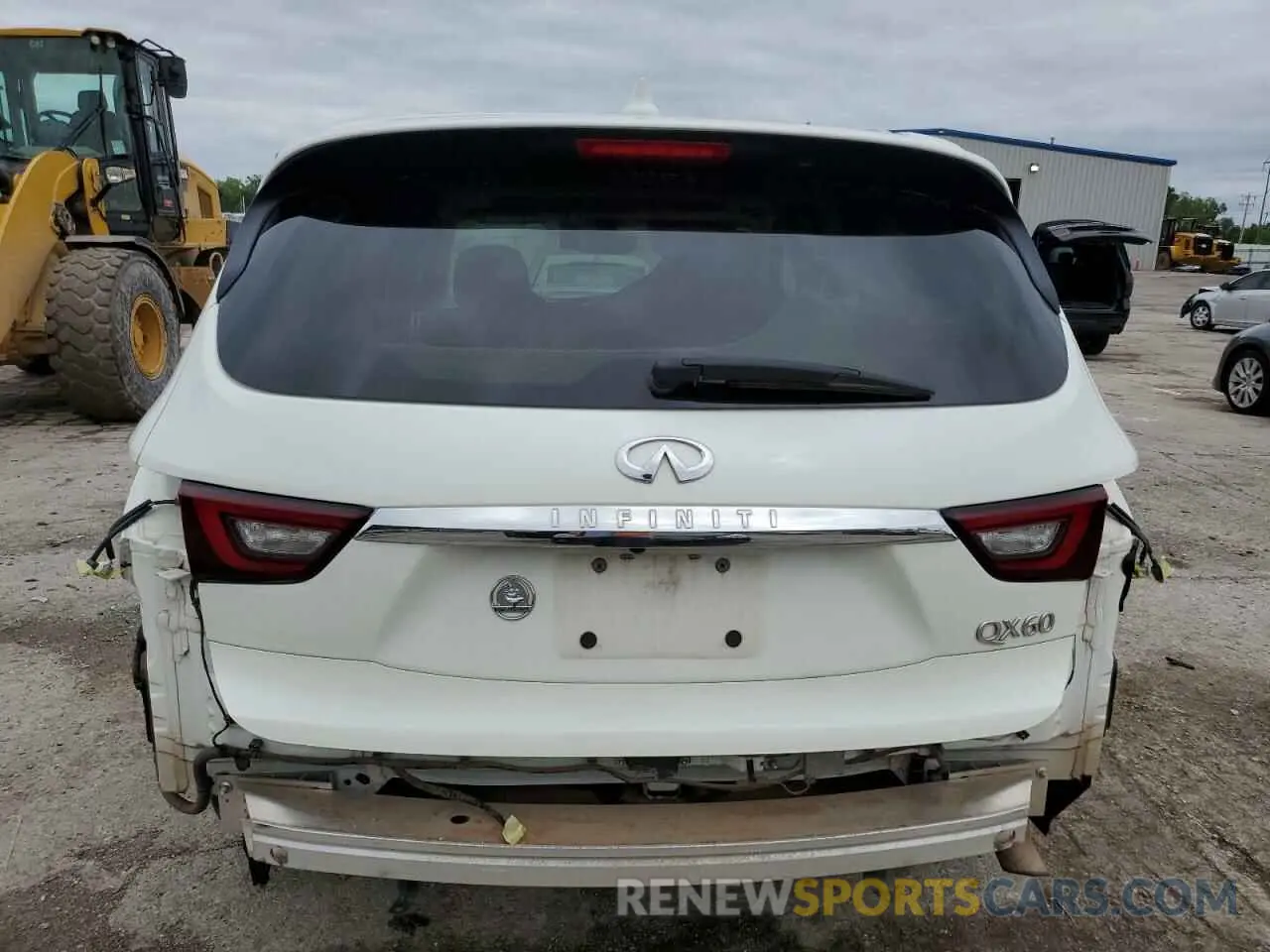 6 Photograph of a damaged car 5N1DL0MN4KC532377 INFINITI QX60 2019