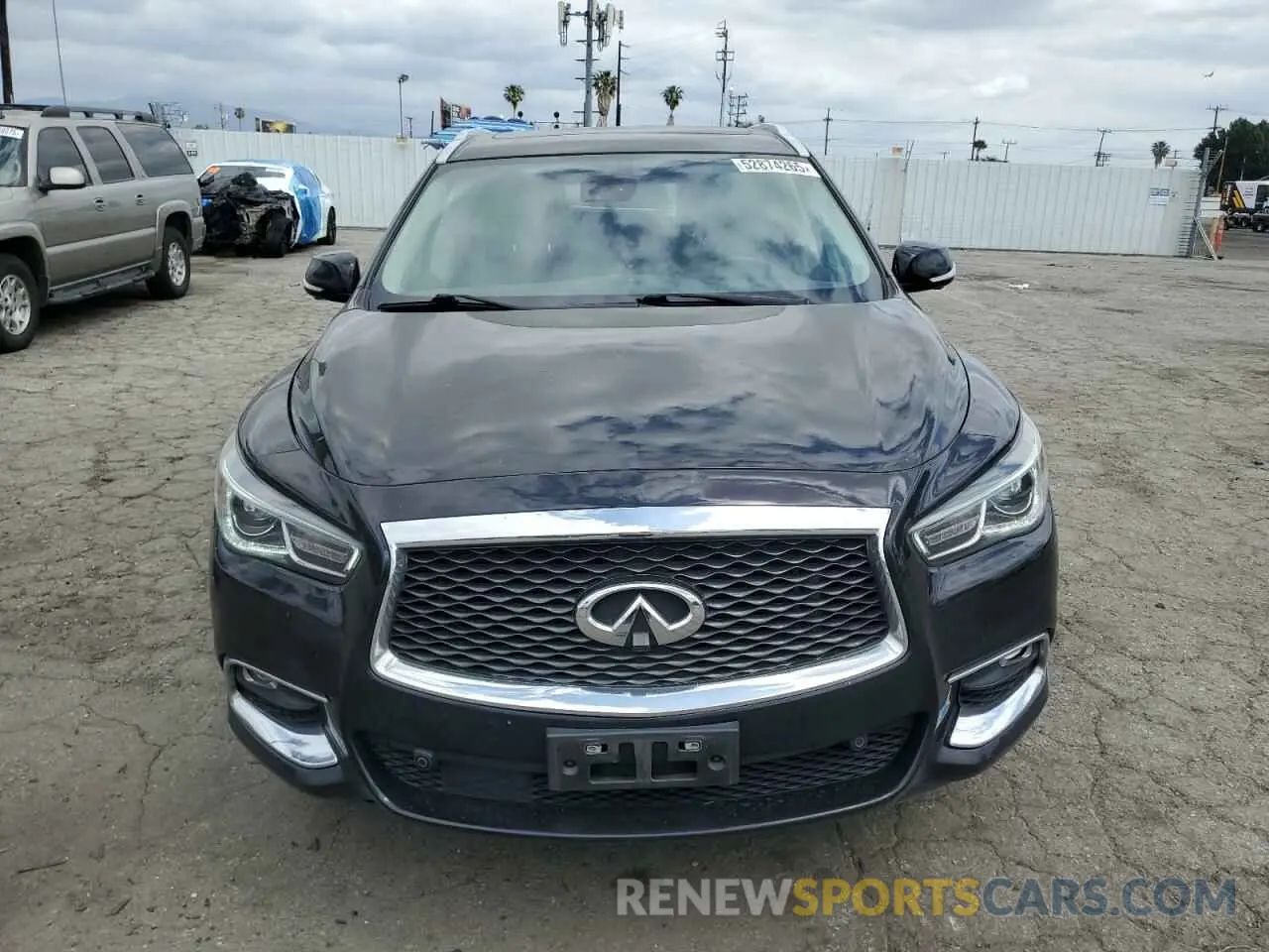 5 Photograph of a damaged car 5N1DL0MN4KC551544 INFINITI QX60 2019