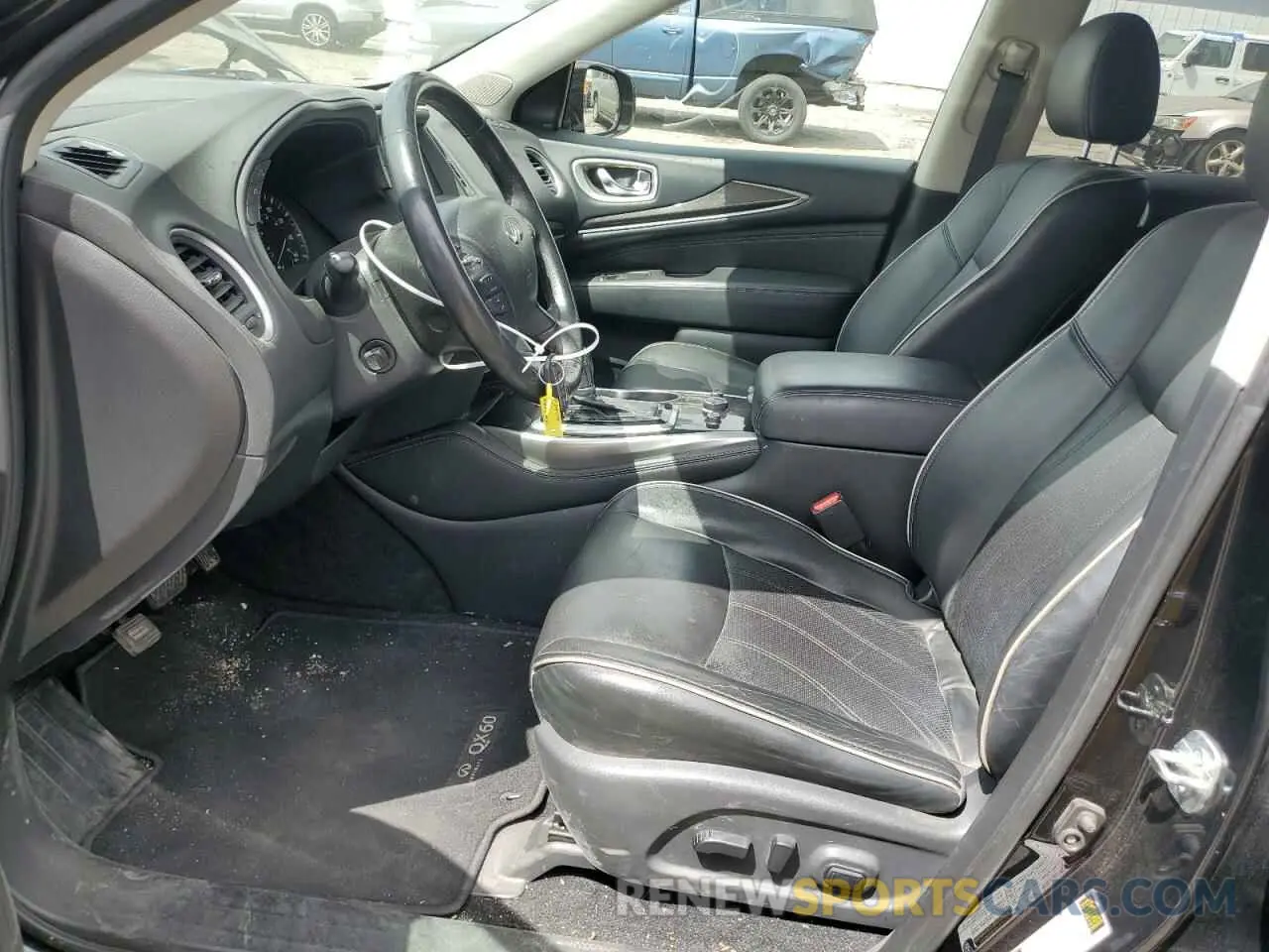 7 Photograph of a damaged car 5N1DL0MN4KC551544 INFINITI QX60 2019