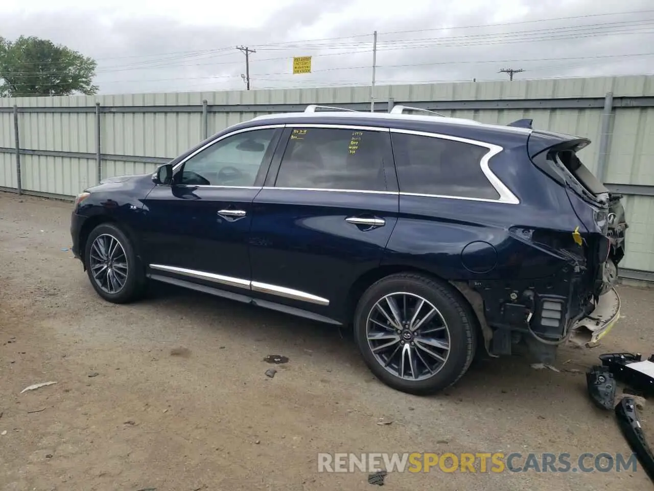 2 Photograph of a damaged car 5N1DL0MN4KC560857 INFINITI QX60 2019